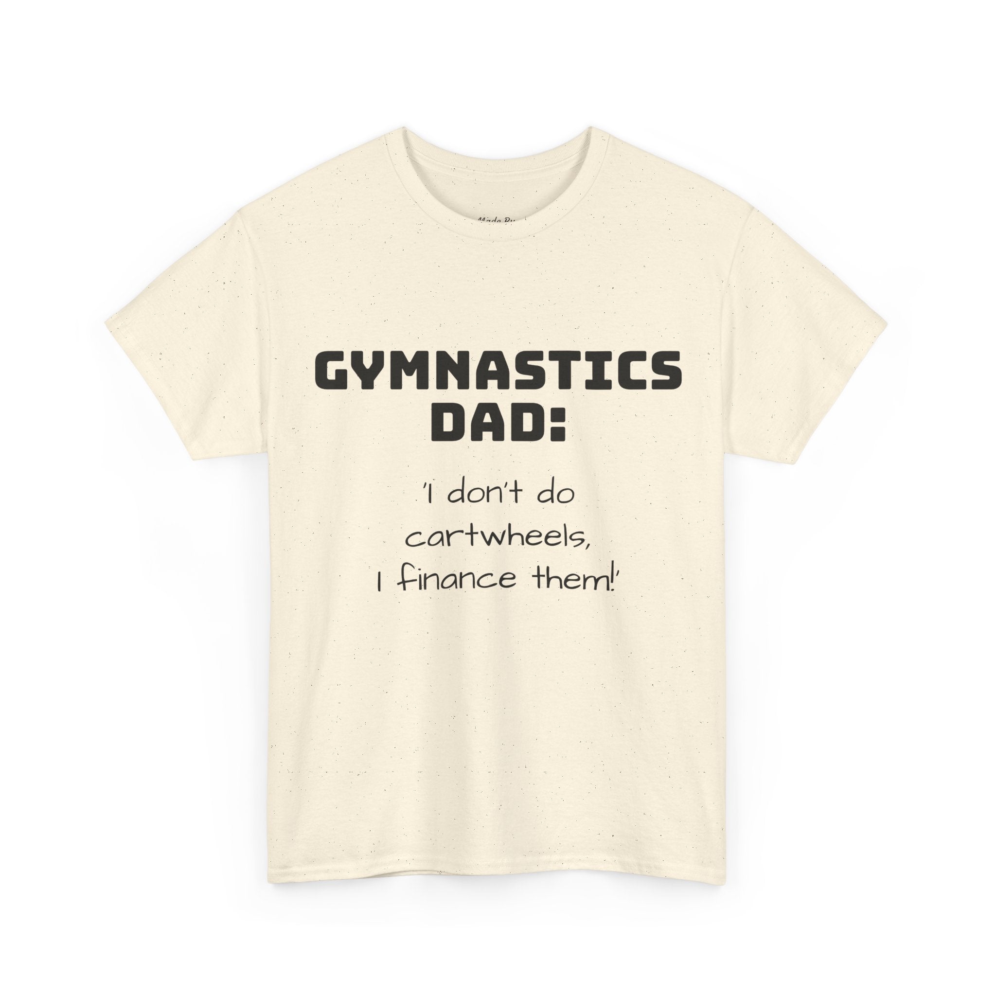 Gymnastics Dad Tee - Funny Gift for Gymnastics Dads (Adults)