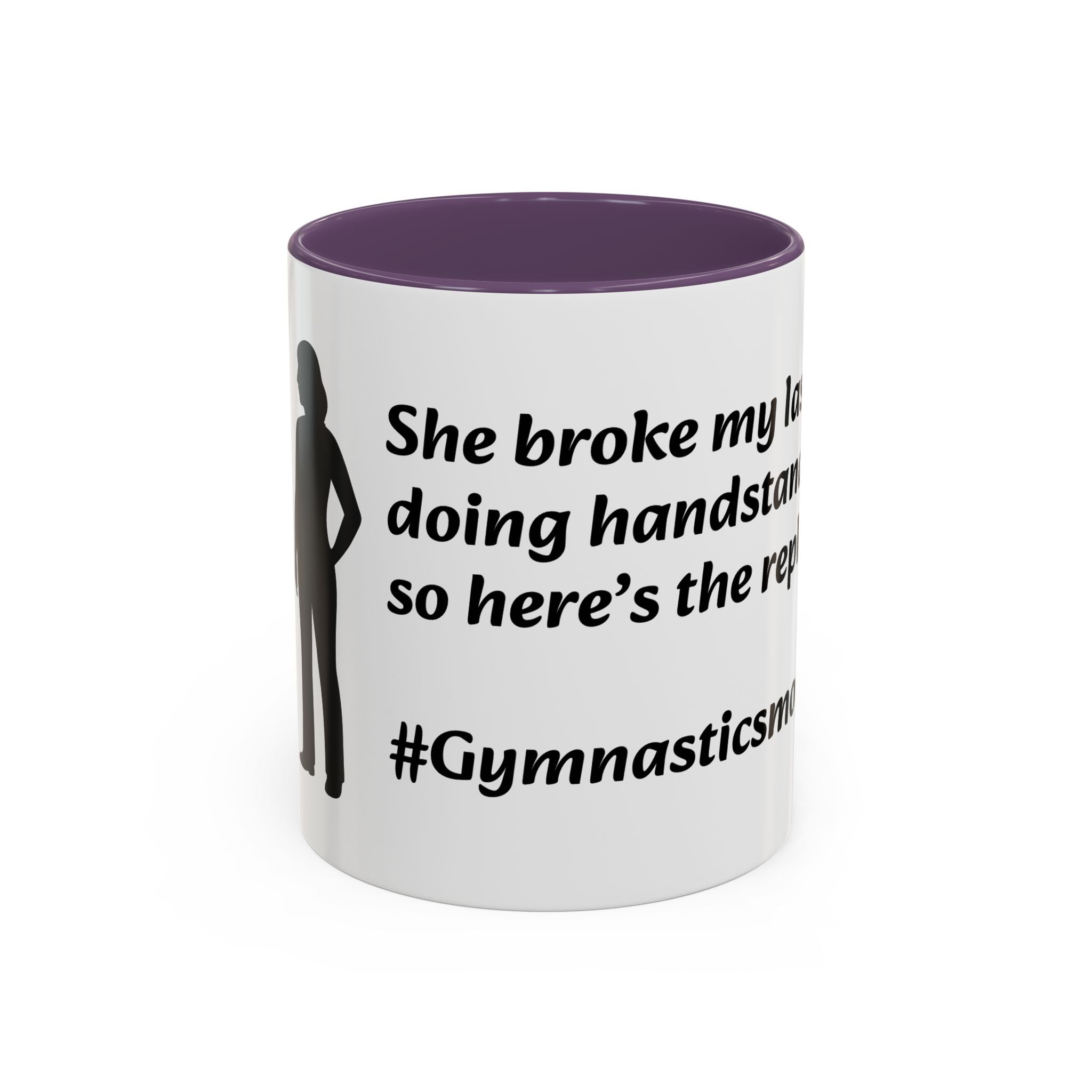 Gymnastics Mom Coffee Mug - Handstand Humor Mug