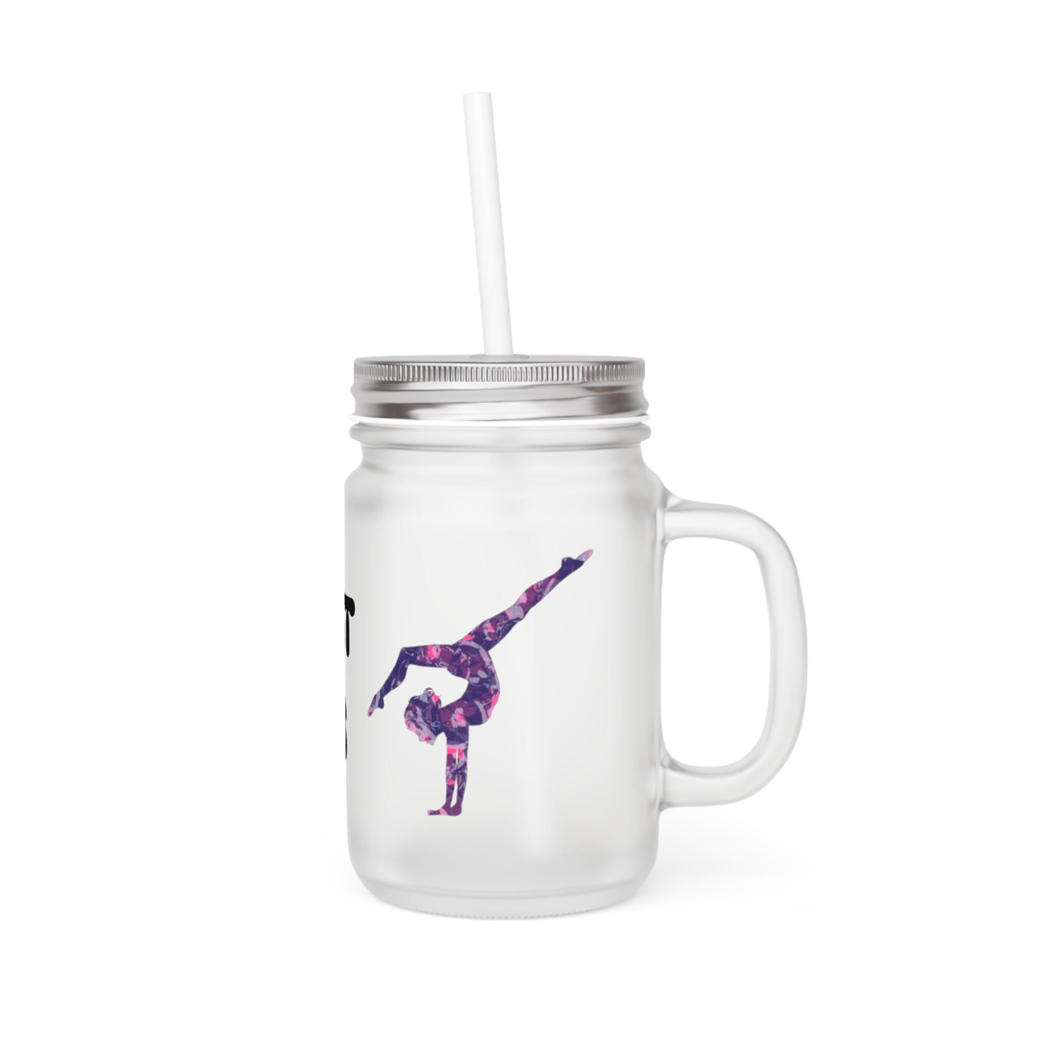 Gymnast Dreams Mason Jar - Reusable Drinkware