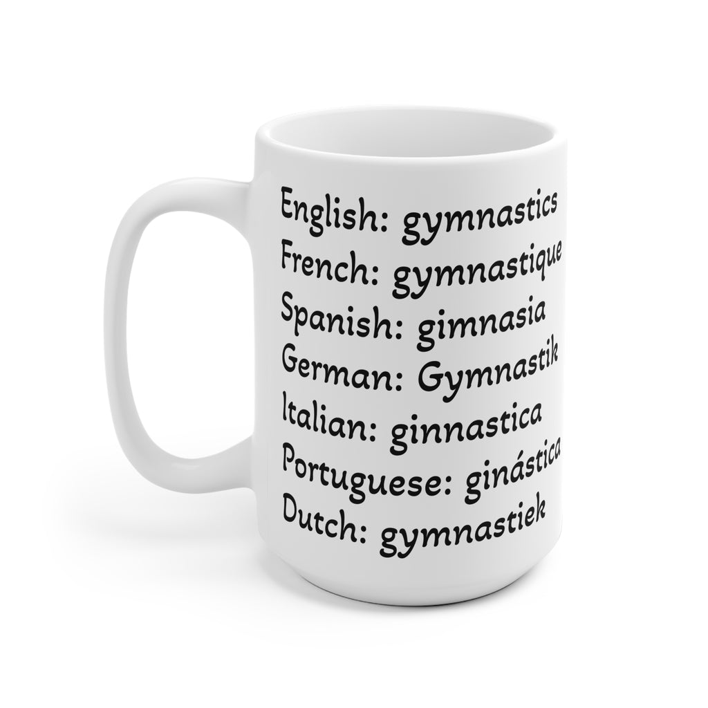 Colorful Gymnastics Mug – Worldly Design Mug