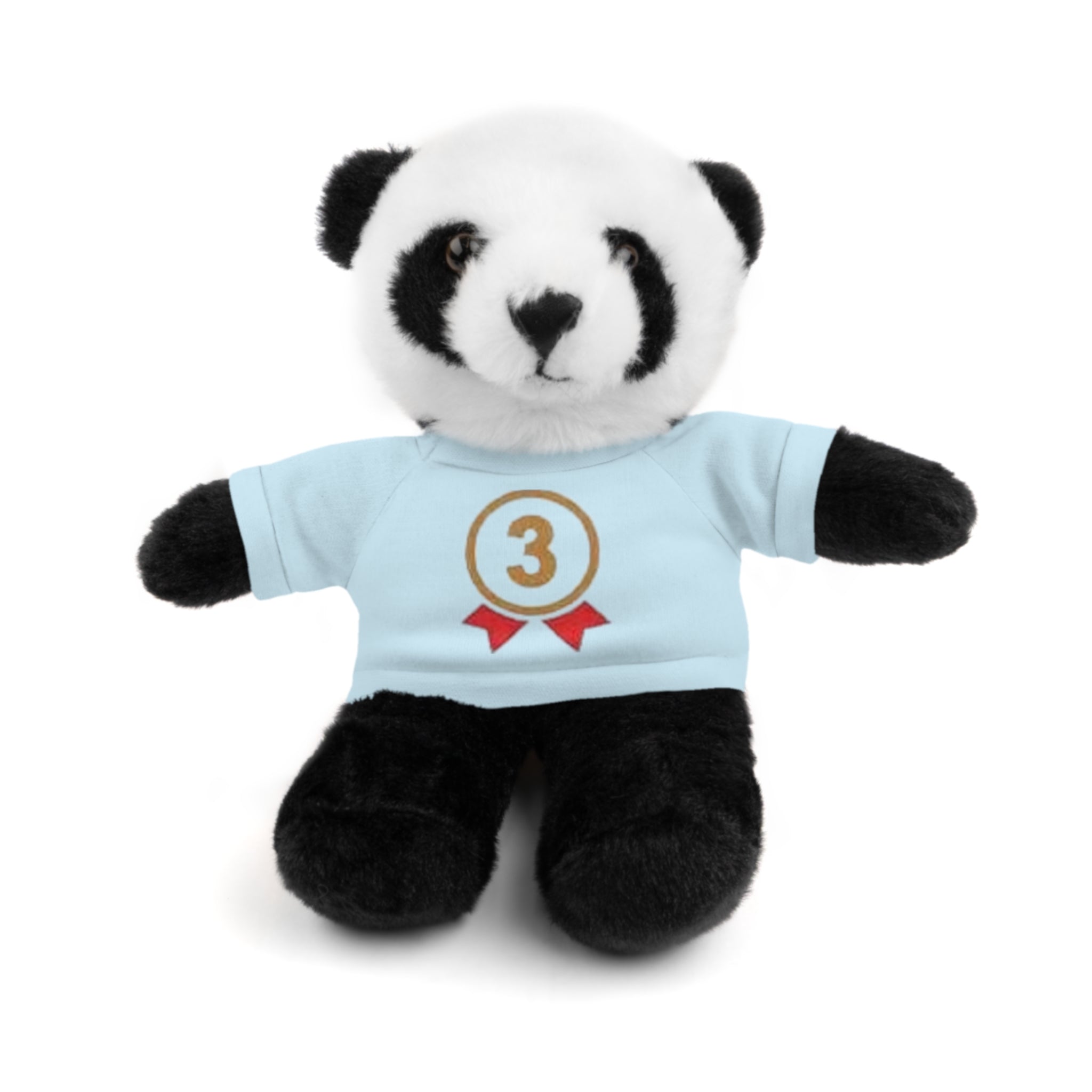 3rd Place Gymnastics Stuffed Animal with Gymnastics T-Shirt