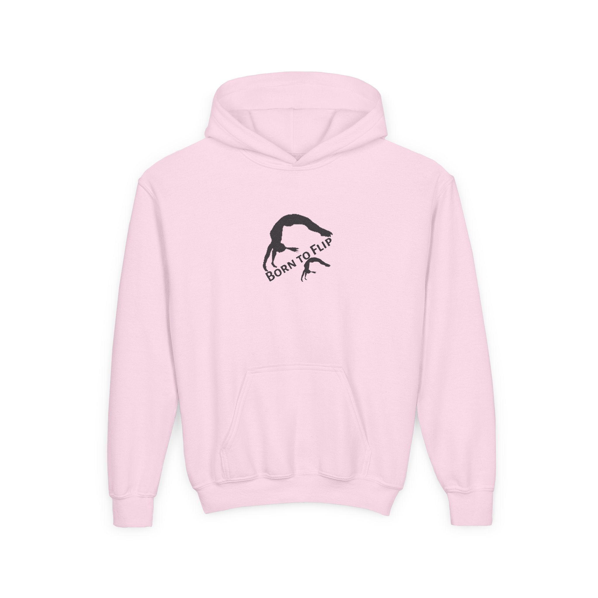Kids Born to Flip Hoodie – Stylish Youth Gym Sweatshirt (Kids)