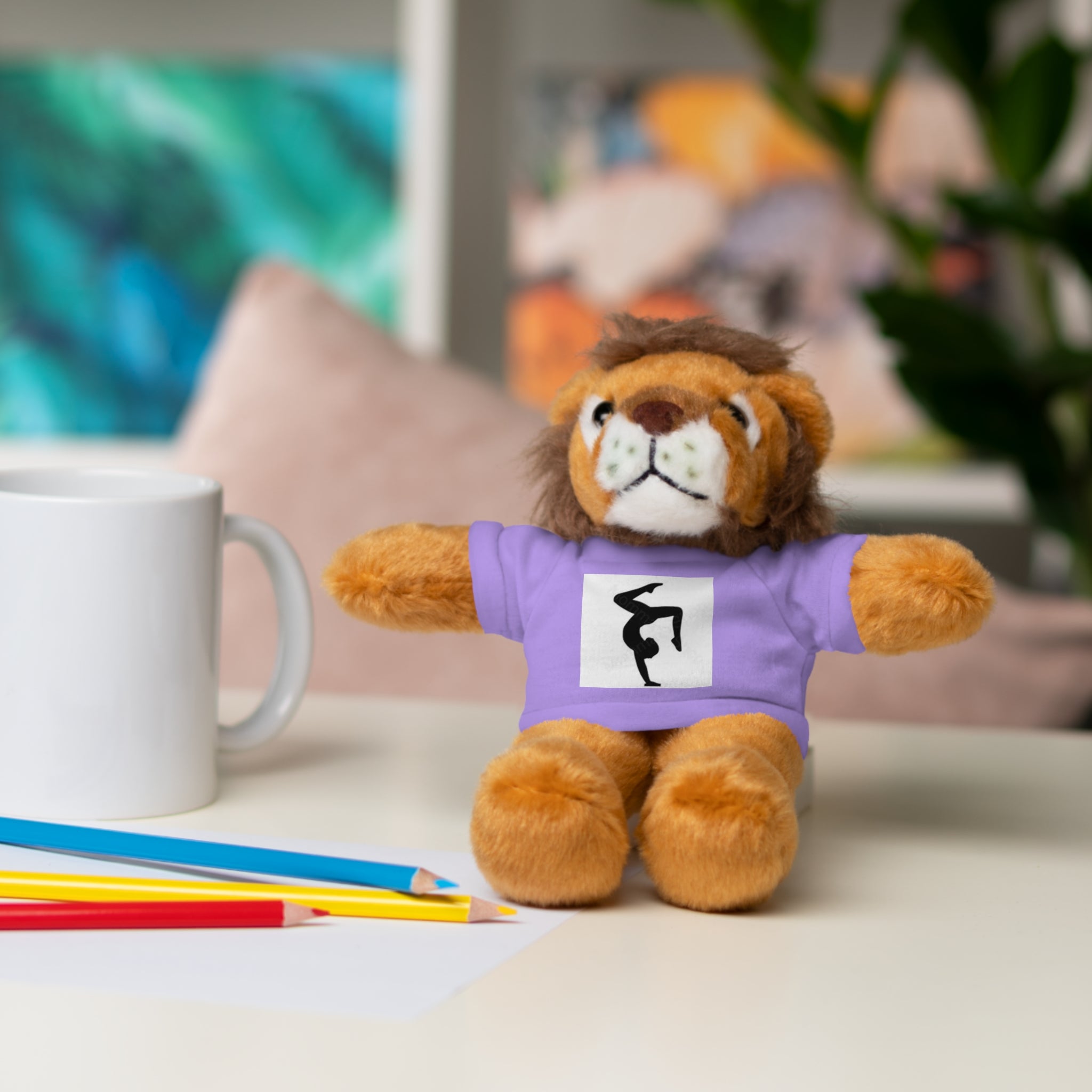 Gymnastics Stuffed Animal with Gymnastics T-Shirt