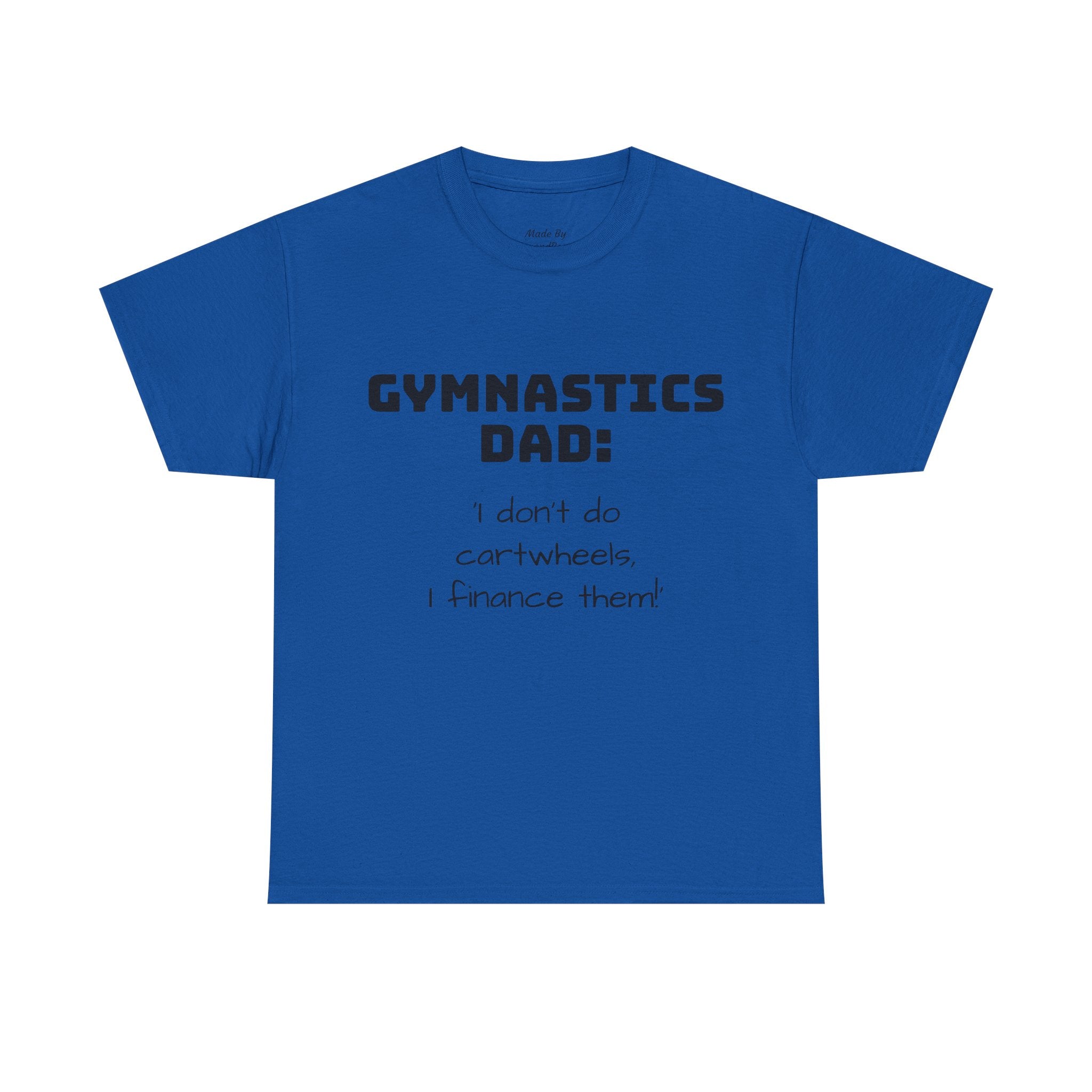 Gymnastics Dad Tee - Funny Gift for Gymnastics Dads (Adults)