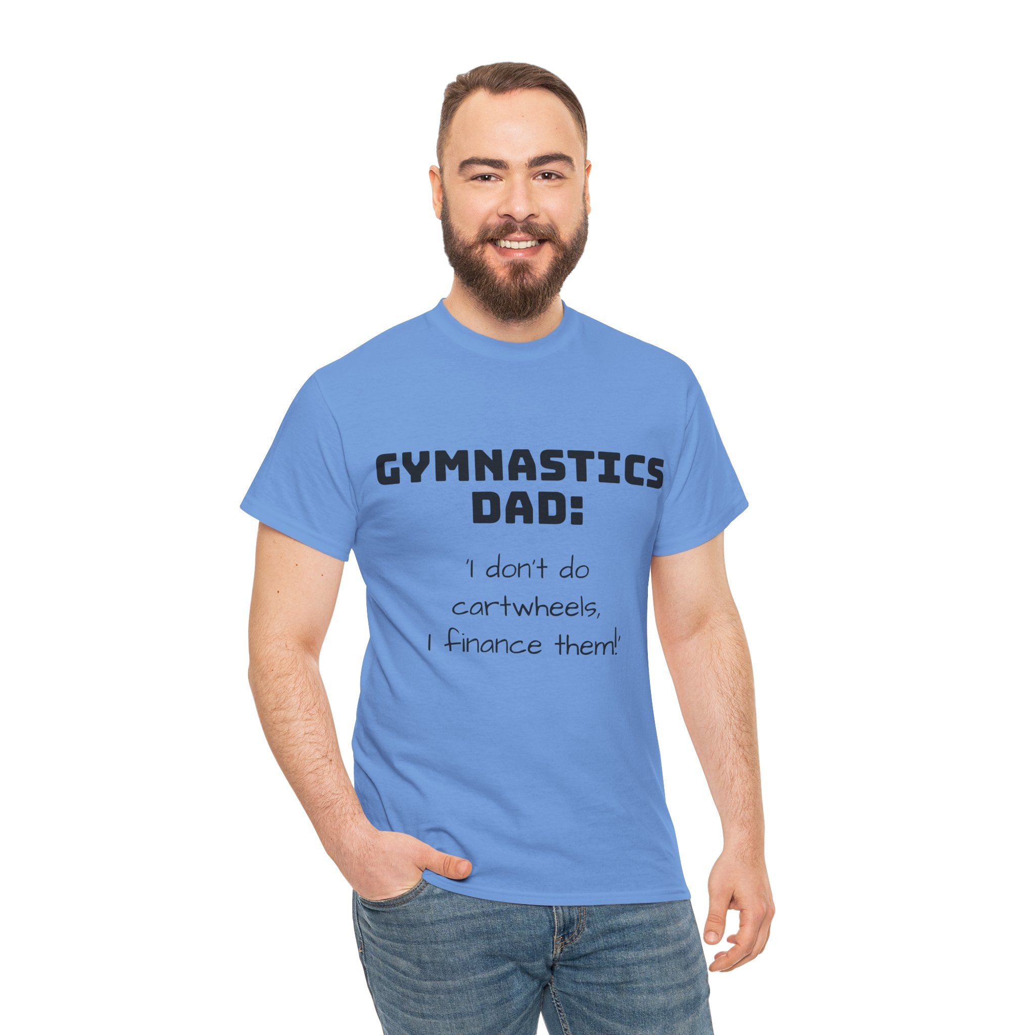 Gymnastics Dad Tee - Funny Gift for Gymnastics Dads (Adults)