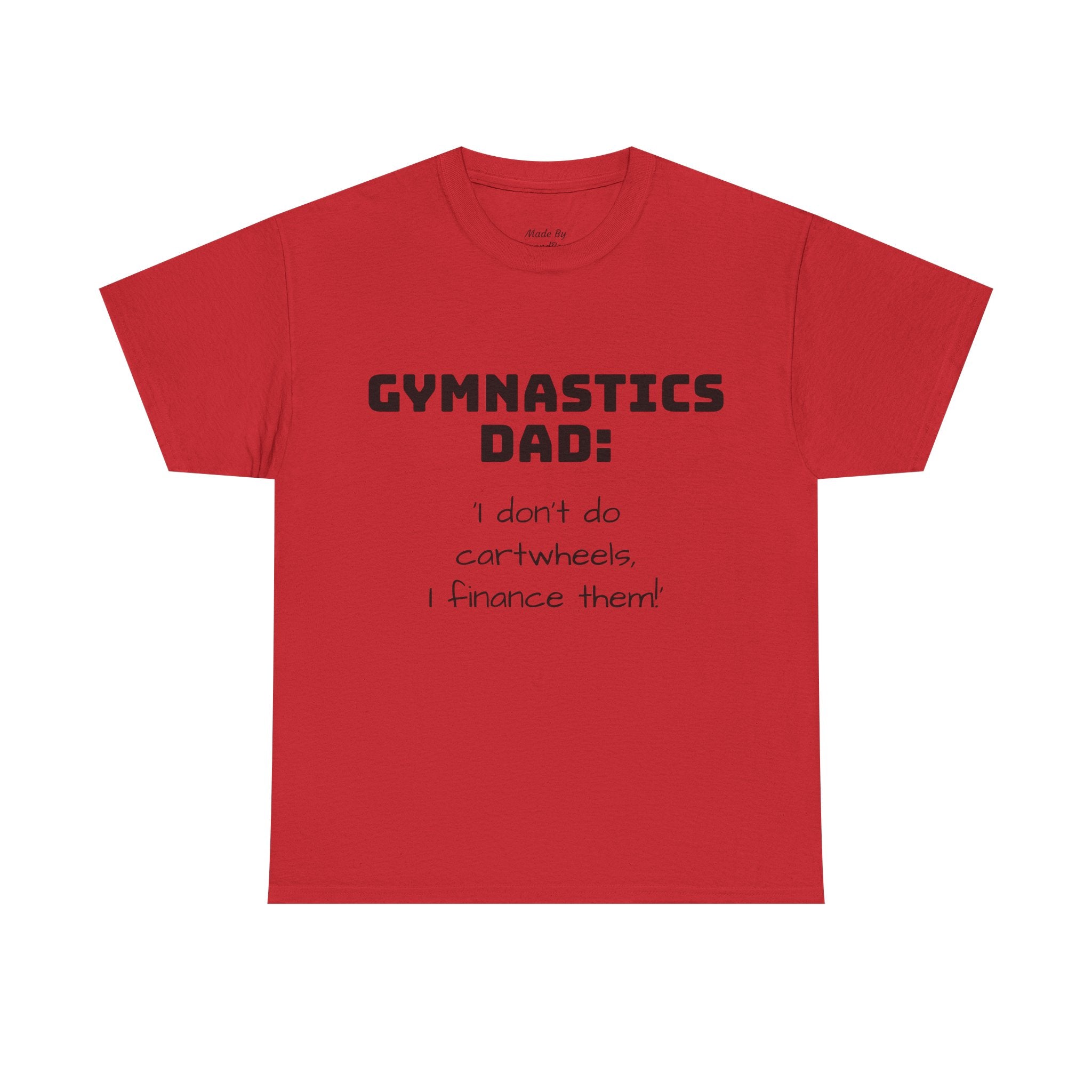 Gymnastics Dad Tee - Funny Gift for Gymnastics Dads (Adults)
