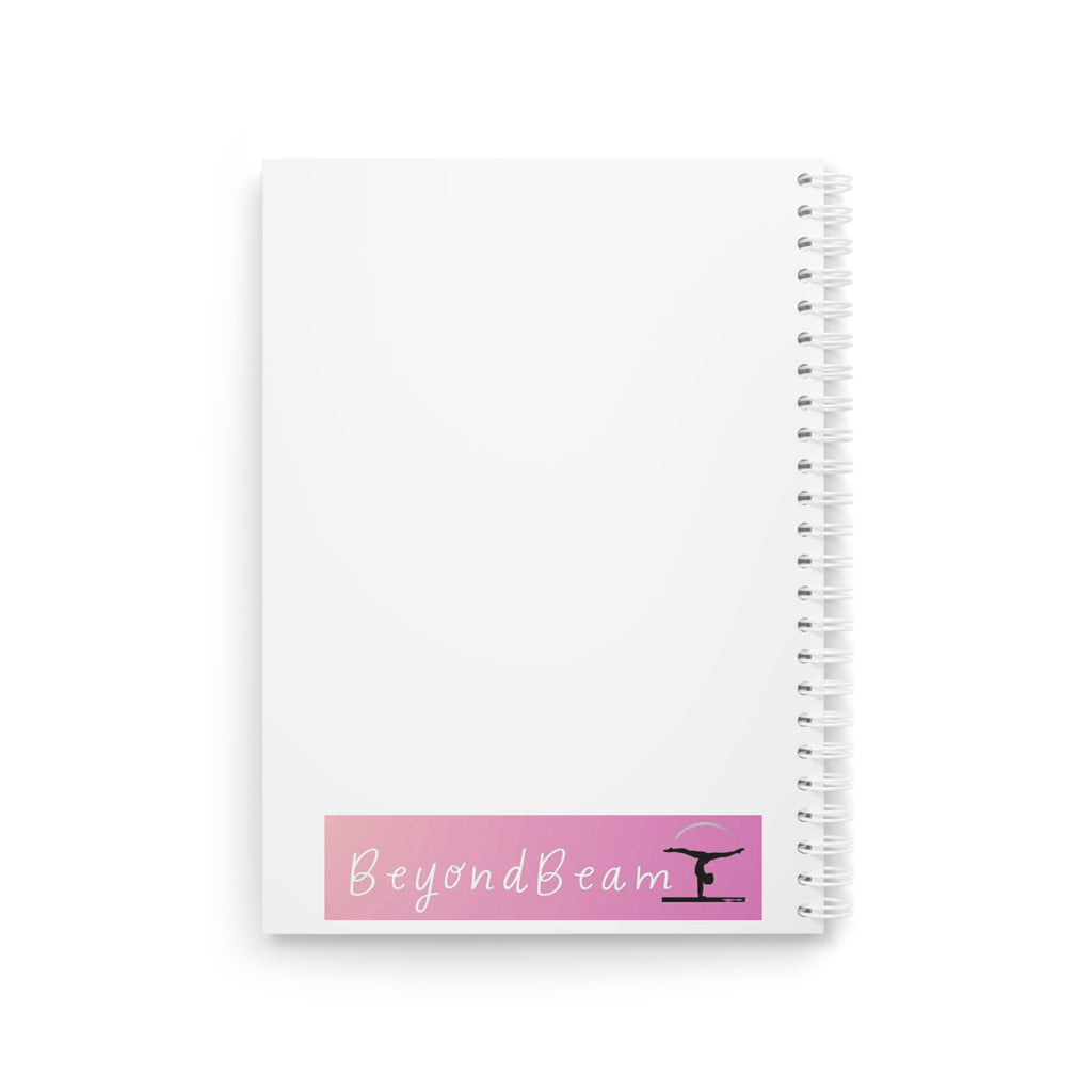 Gymnastics Beam Queen's Spiral Notebook