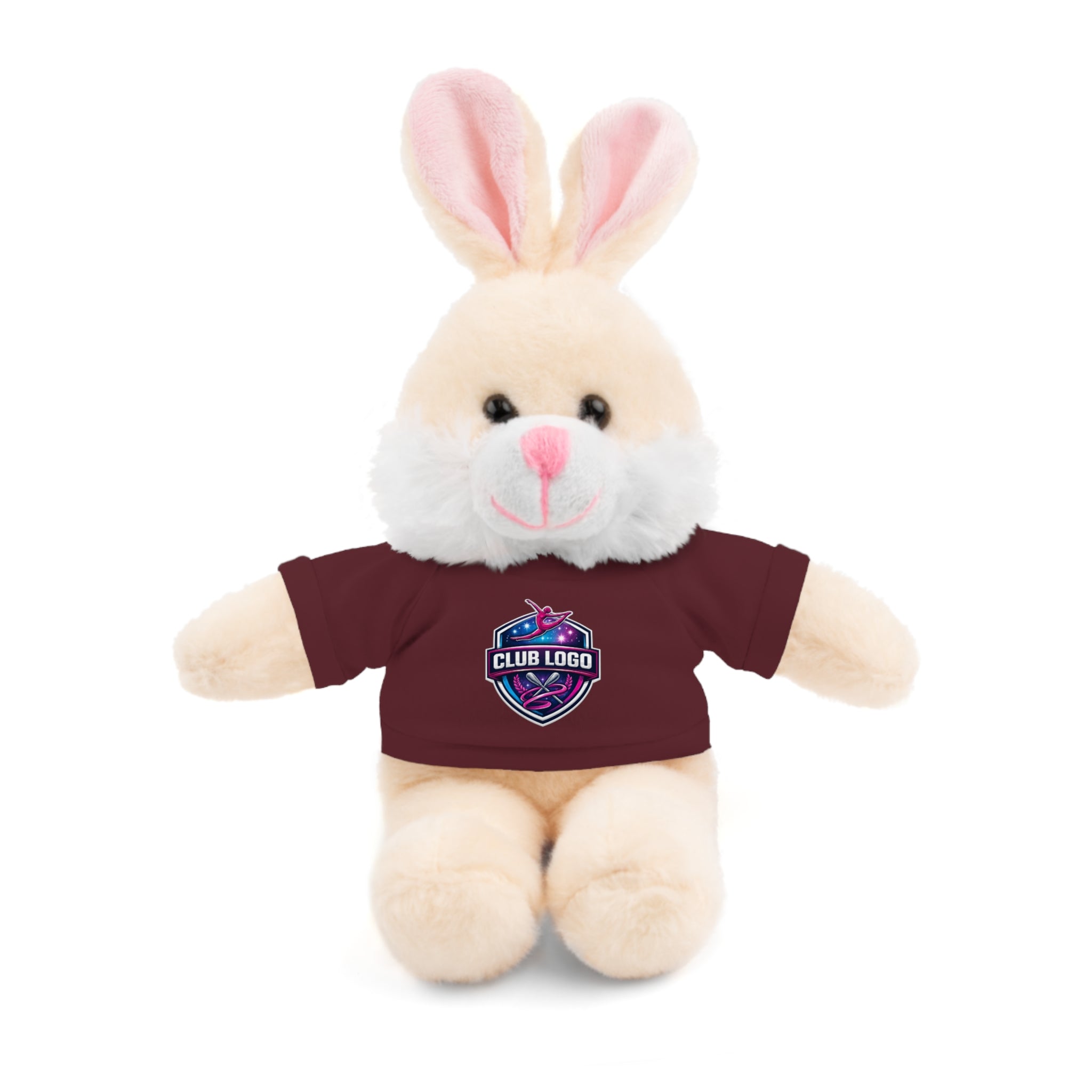 Custom Logo Teddy Bear with Personalized Tee — Plush Gift for Events