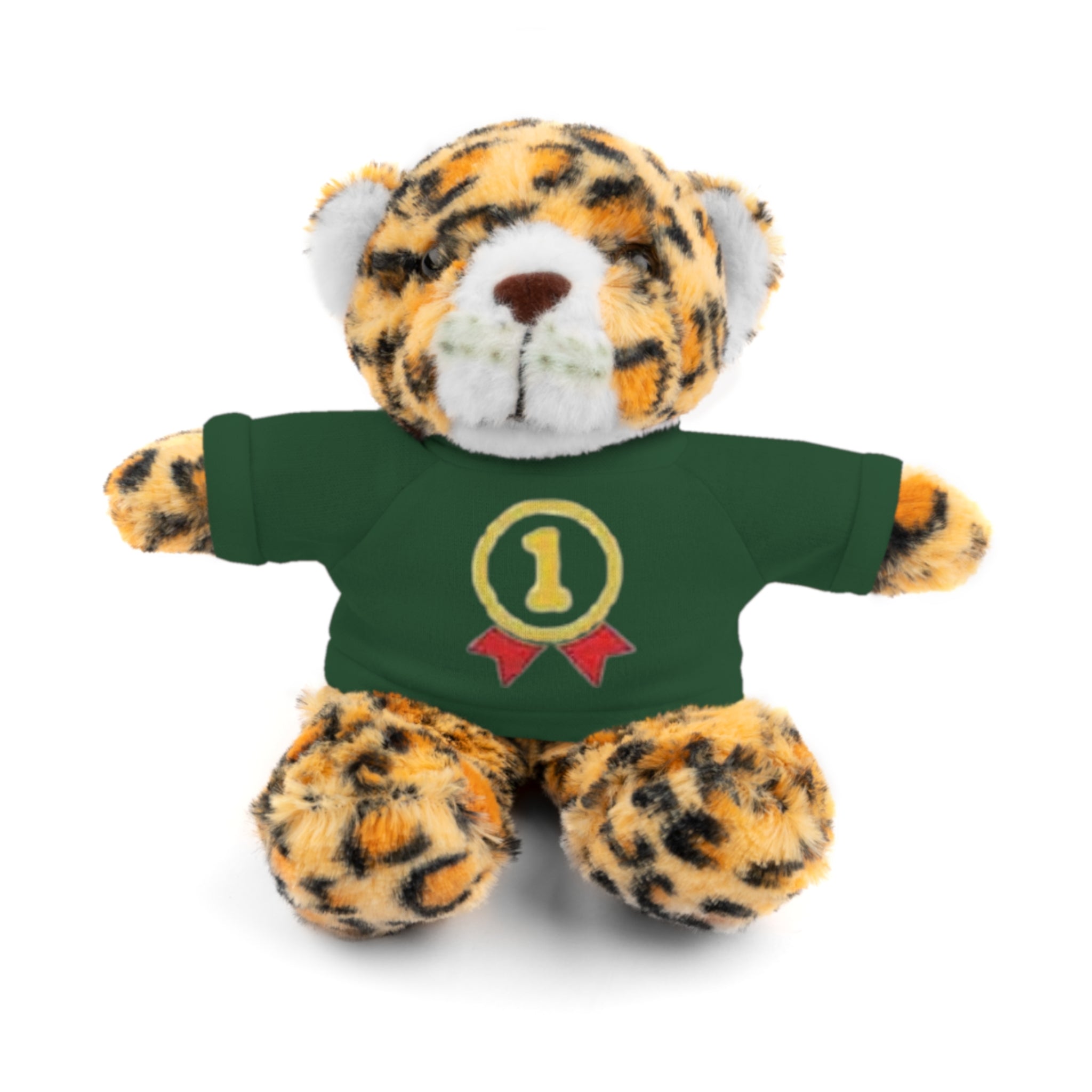 1st Place Gymnastics Stuffed Animal with Gymnastics T-Shirt