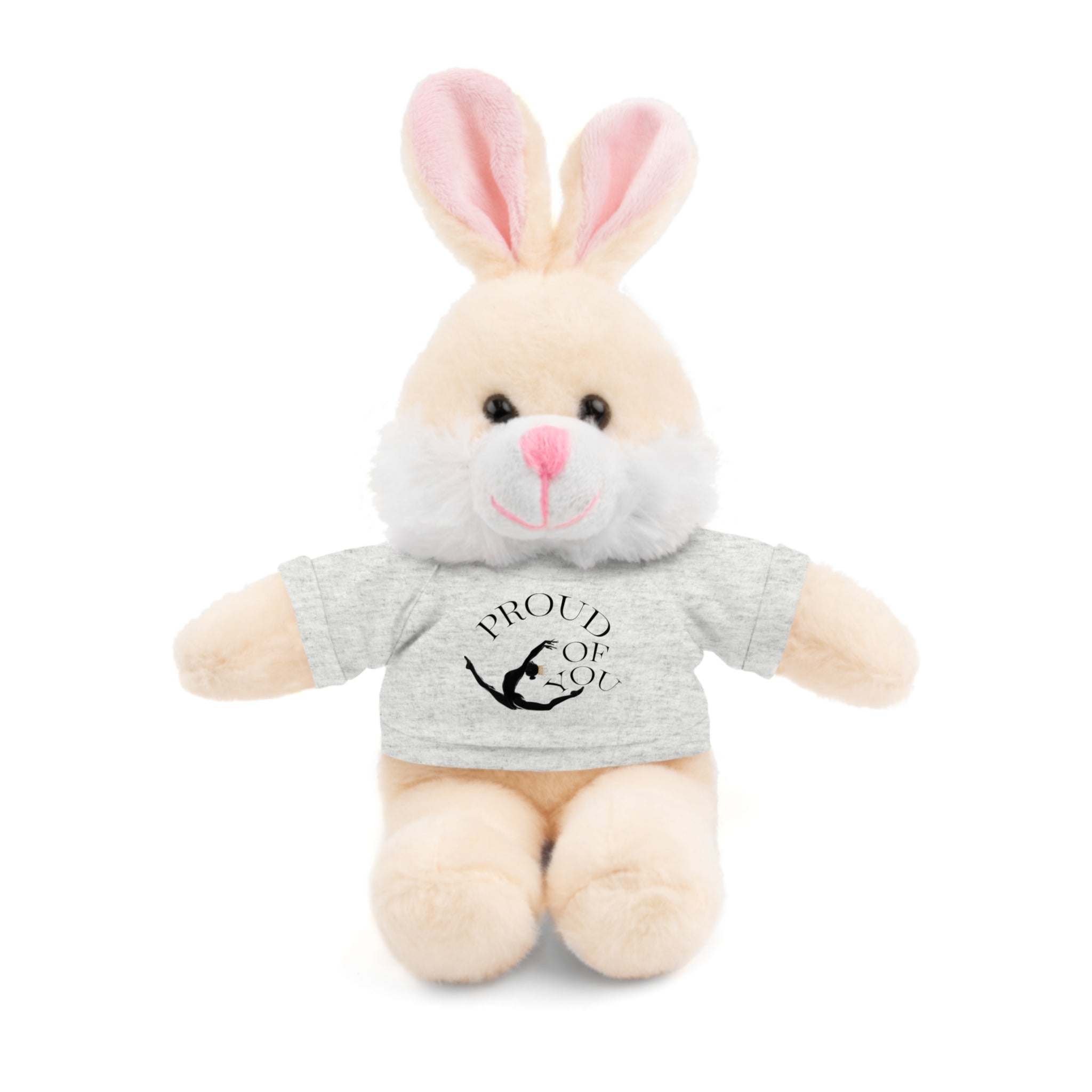 Stuffed Animal with Tee: Proud of You Gift