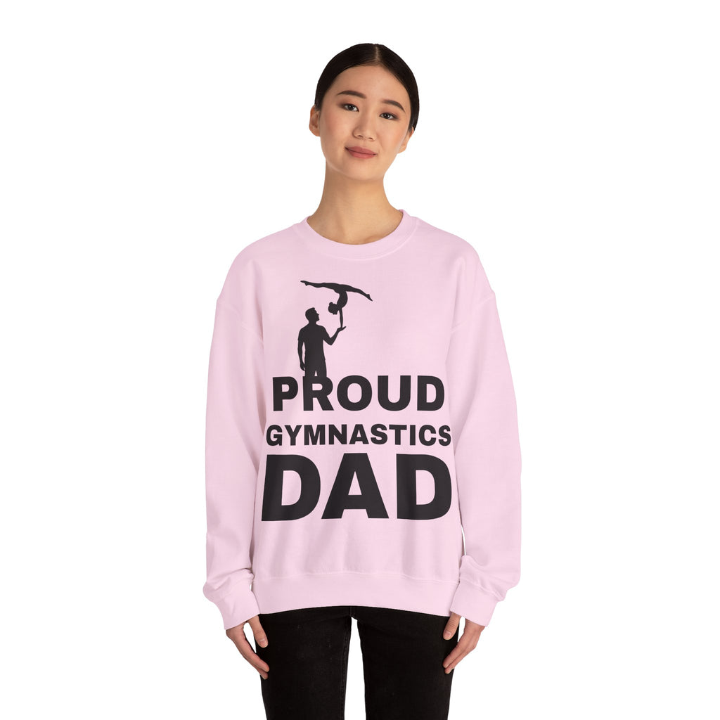 Proud Gymnastics Dad Sweatshirt (Adults)