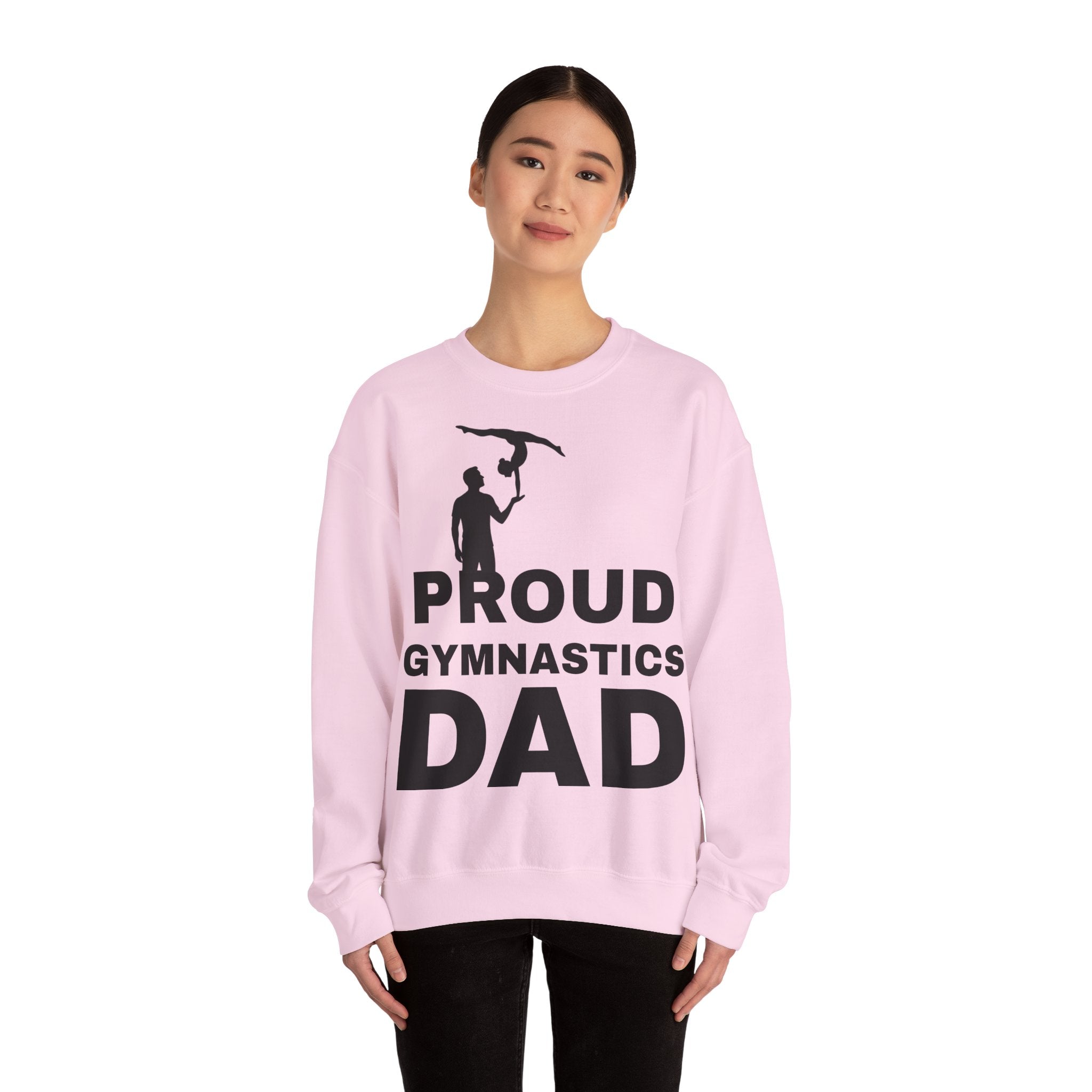 Proud Gymnastics Dad Sweatshirt (Adults)