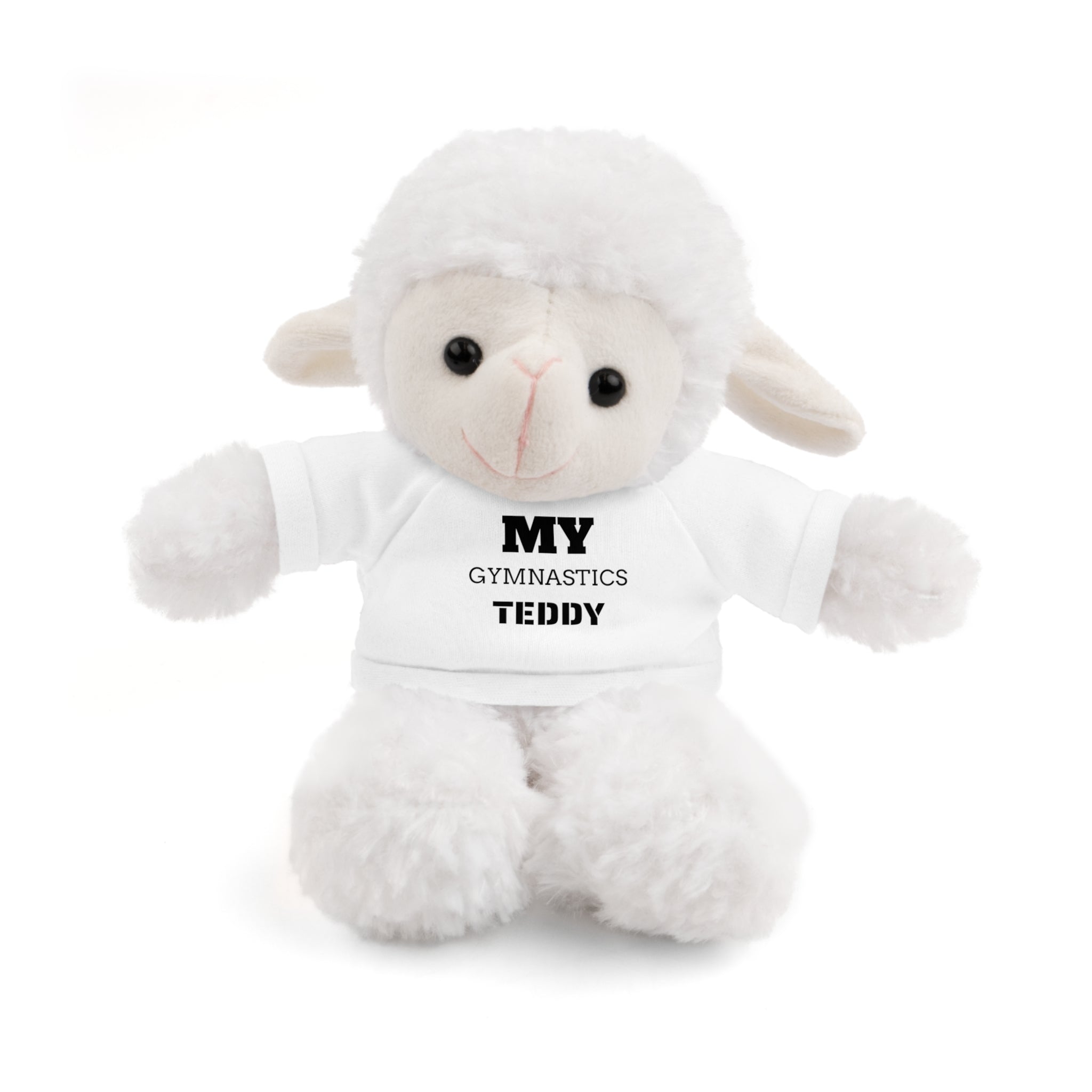 Gymnastics Teddy Bear with Personalized Tee