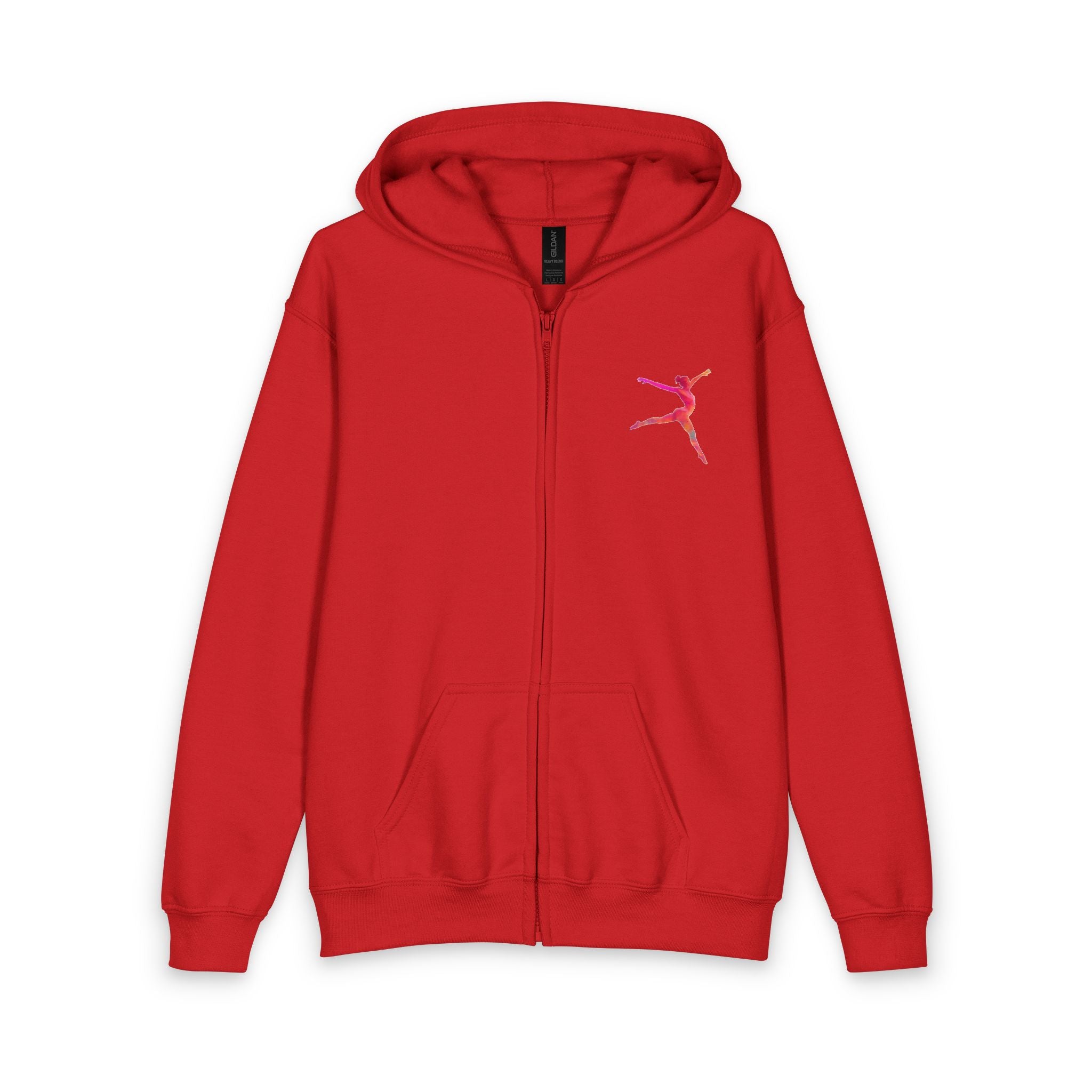 Colorful Gymnastics Zip up Hoodie (Kids)