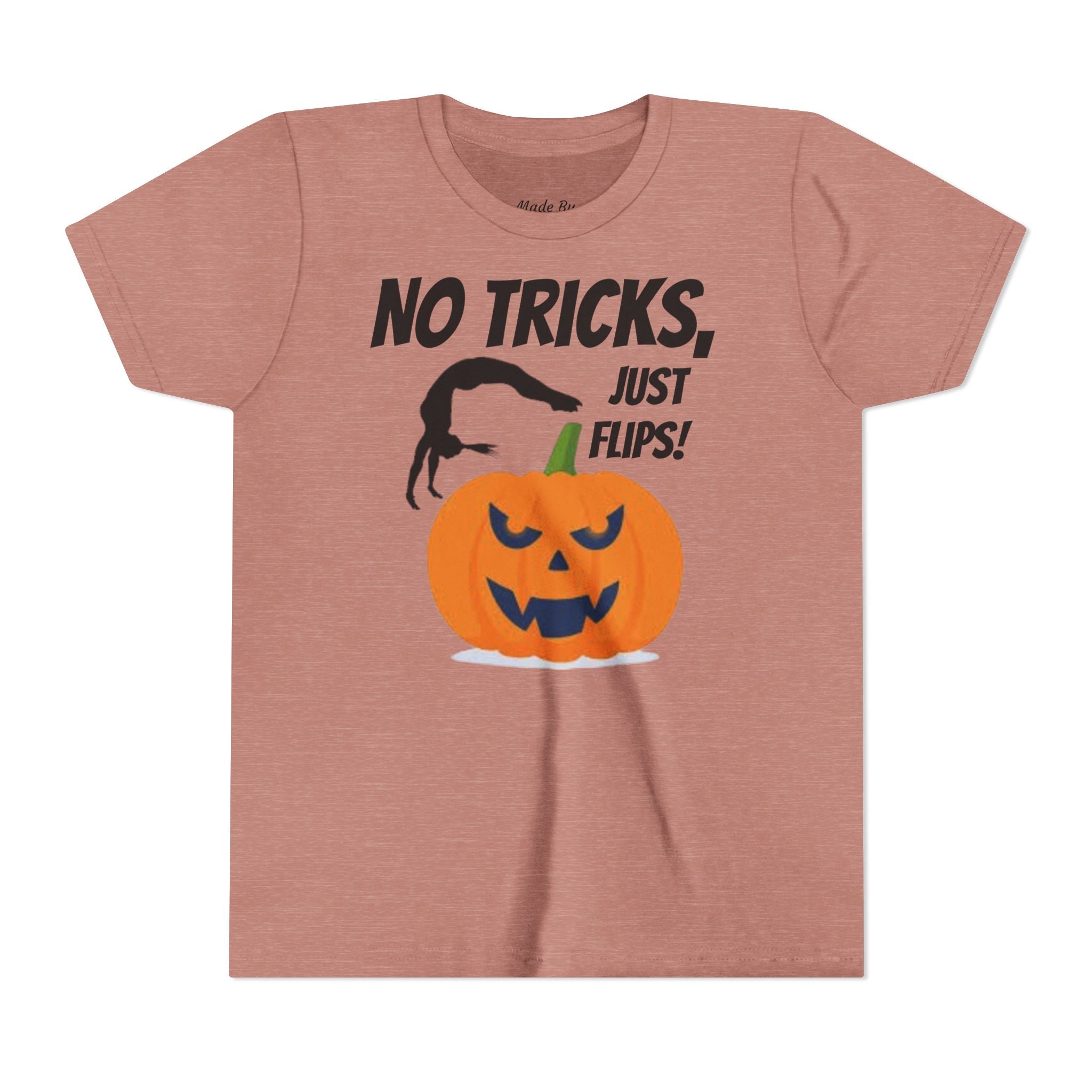 Halloween Kids Tee - No Tricks, Just Flips! (Kids)