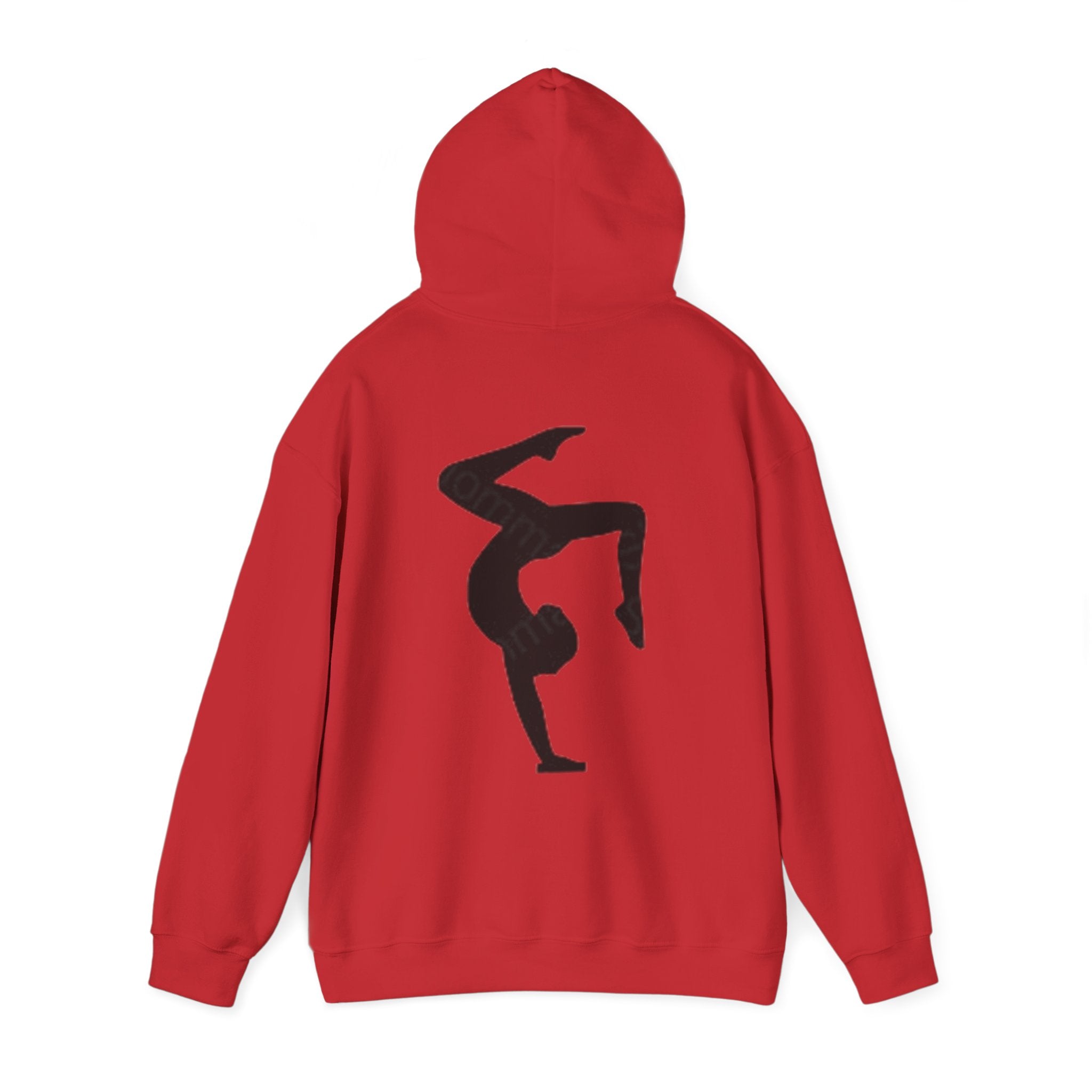 Unisex Heavy Blend™ Hooded Sweatshirt - WARNING GYMNAST MAY FLIP (Adult)