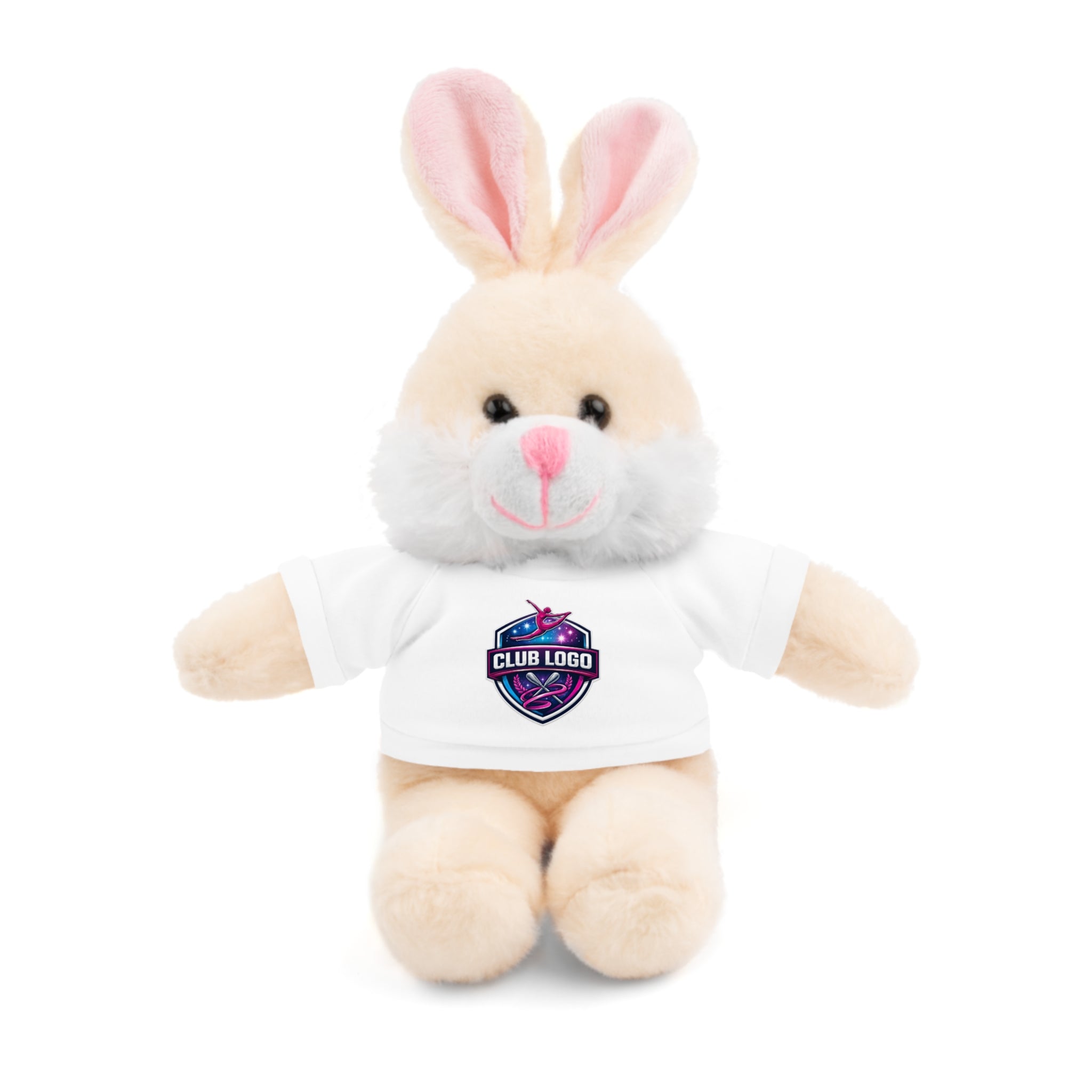 Custom Logo Teddy Bear with Personalized Tee — Plush Gift for Events