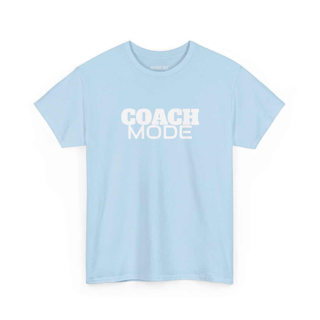 Adults 'Coach Mode' Tee — Classic Cotton T-Shirt