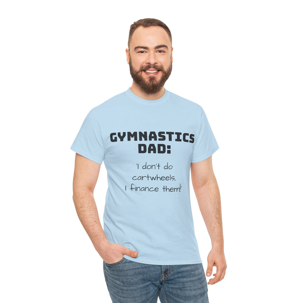 Gymnastics Dad Tee - Funny Gift for Gymnastics Dads (Adults)