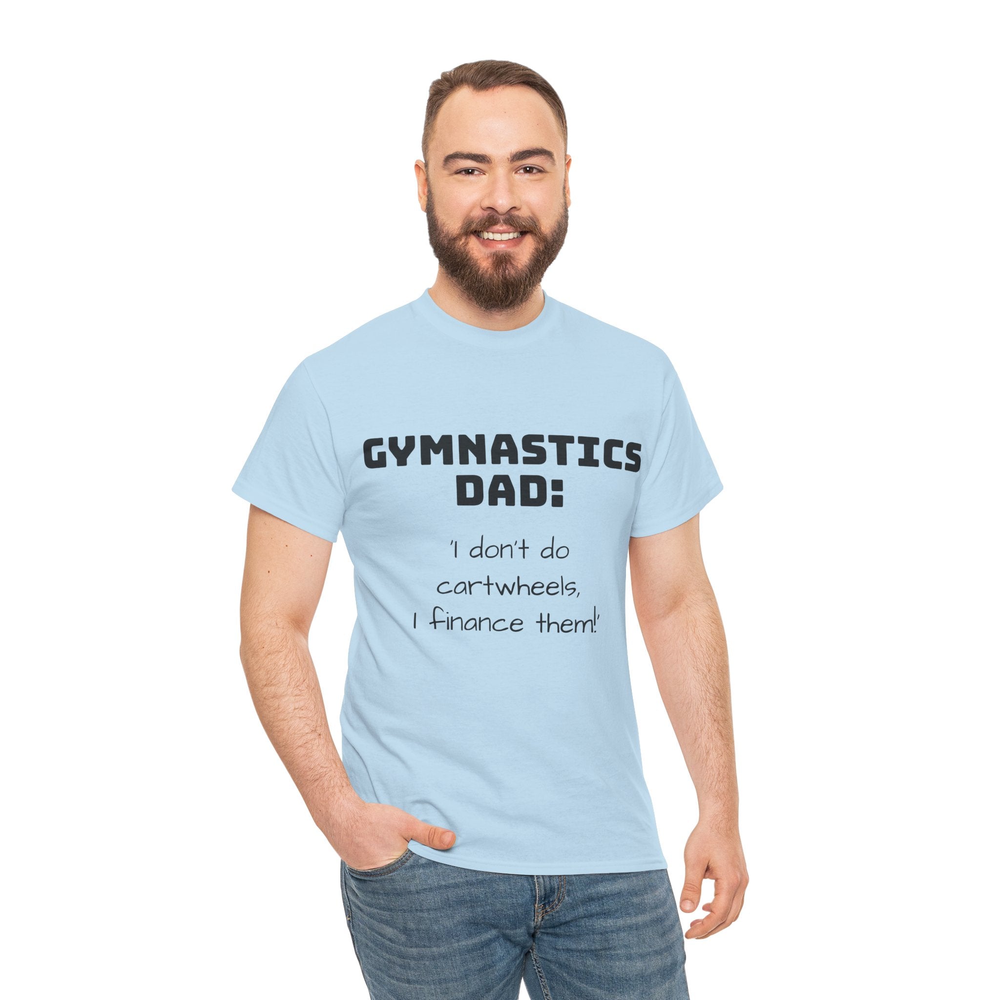 Gymnastics Dad Tee - Funny Gift for Gymnastics Dads (Adults)