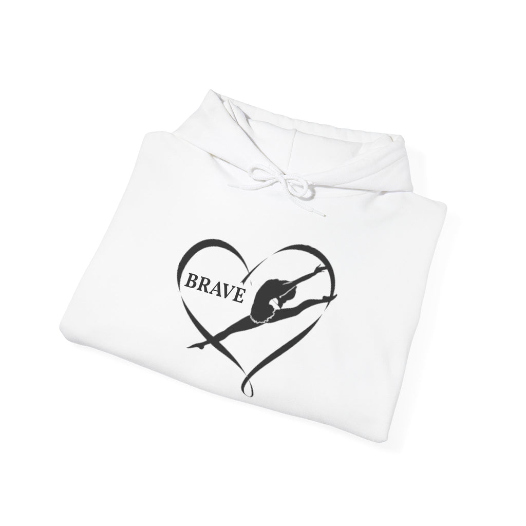 Gymnast Heart Hoodie – Rhythmic Gymnastics Sweatshirt (Adults)