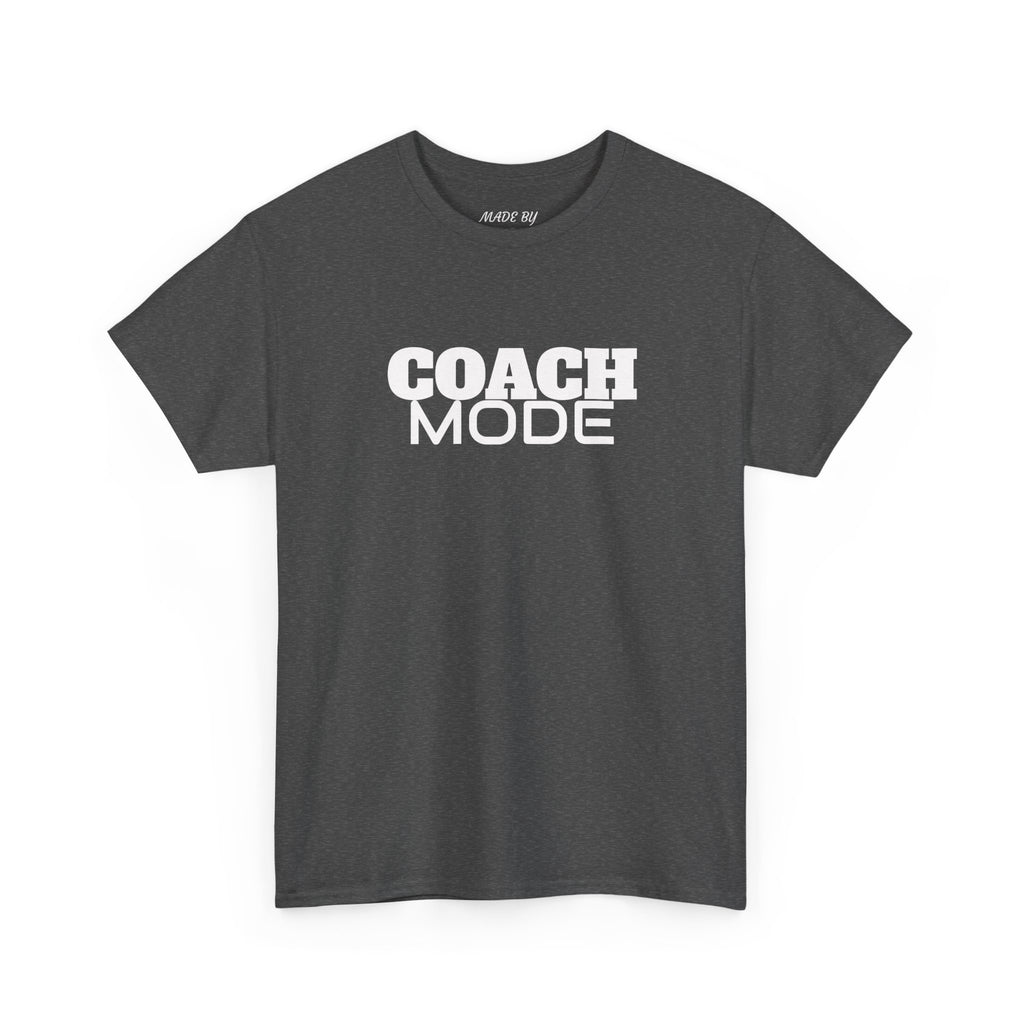 Adults 'Coach Mode' Tee — Classic Cotton T-Shirt