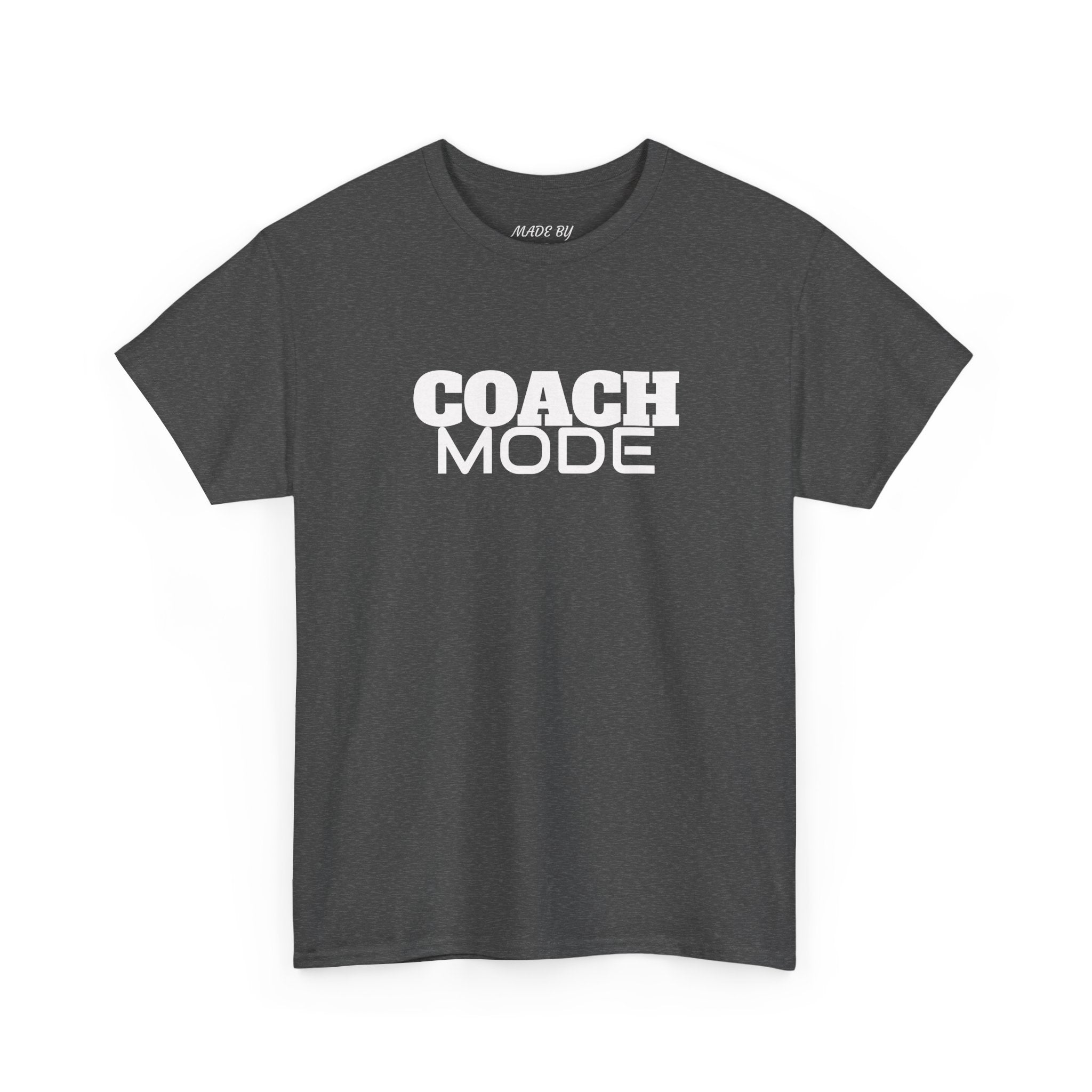 Adults 'Coach Mode' Tee — Classic Cotton T-Shirt