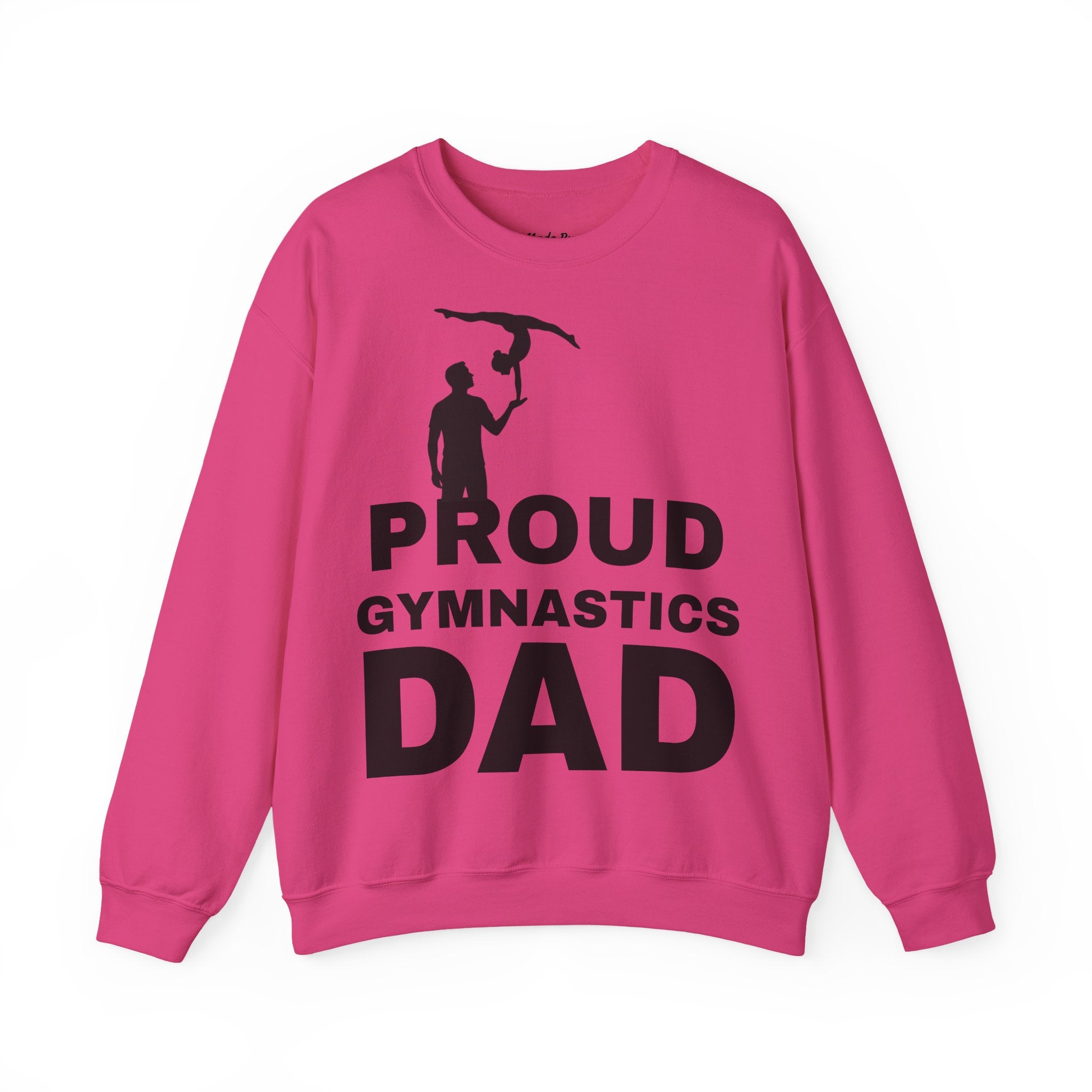 Proud Gymnastics Dad Sweatshirt (Adults)