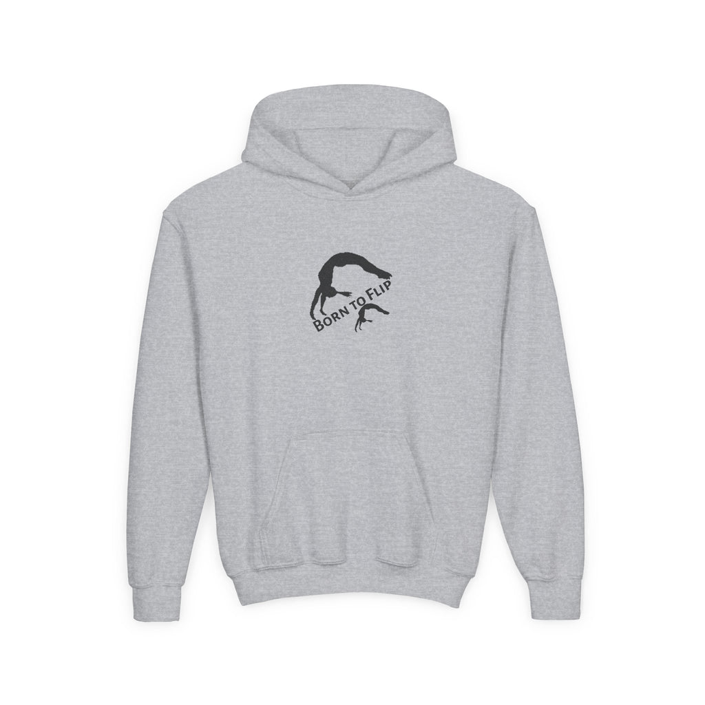 Kids Born to Flip Hoodie – Stylish Youth Gym Sweatshirt (Kids)