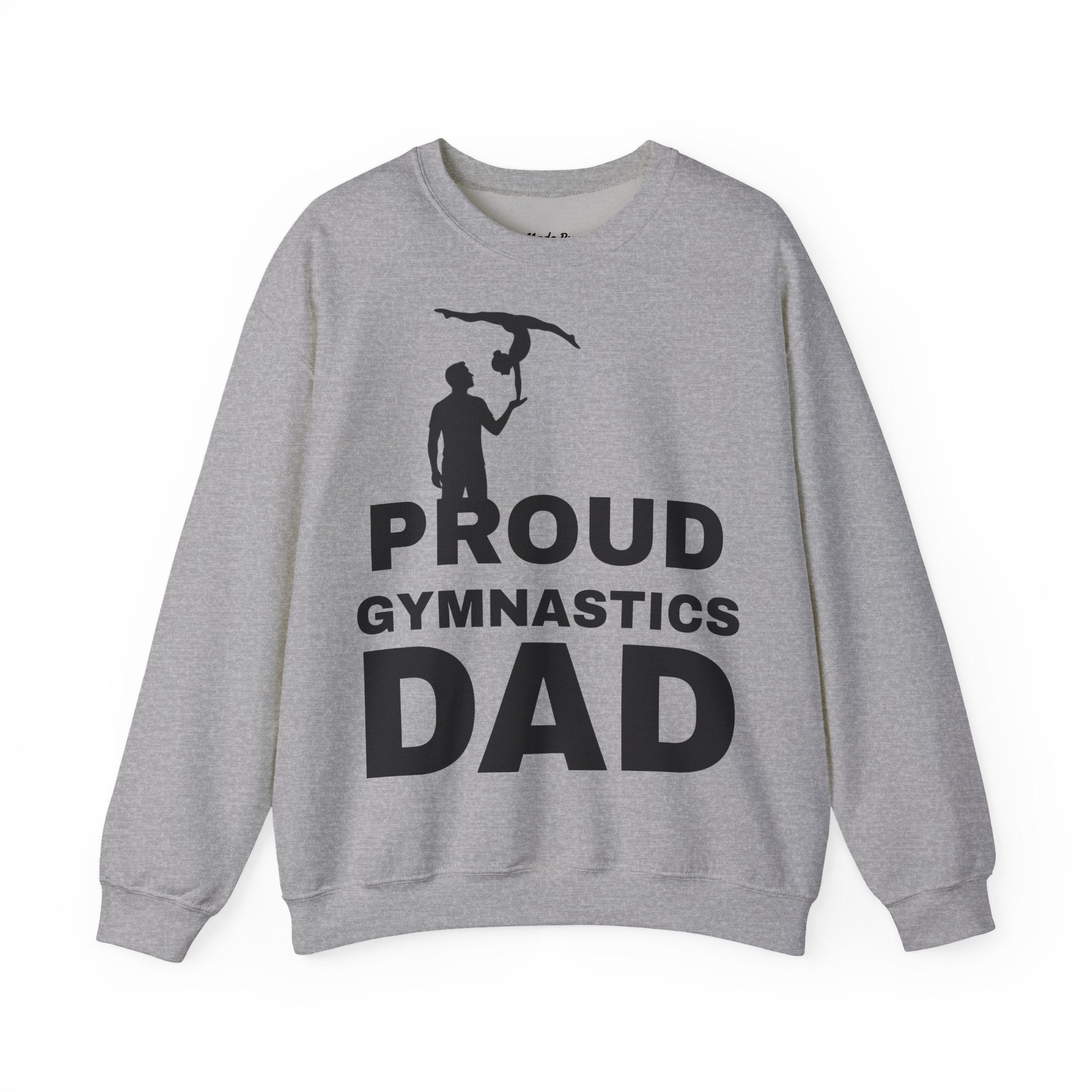 Proud Gymnastics Dad Sweatshirt (Adults)