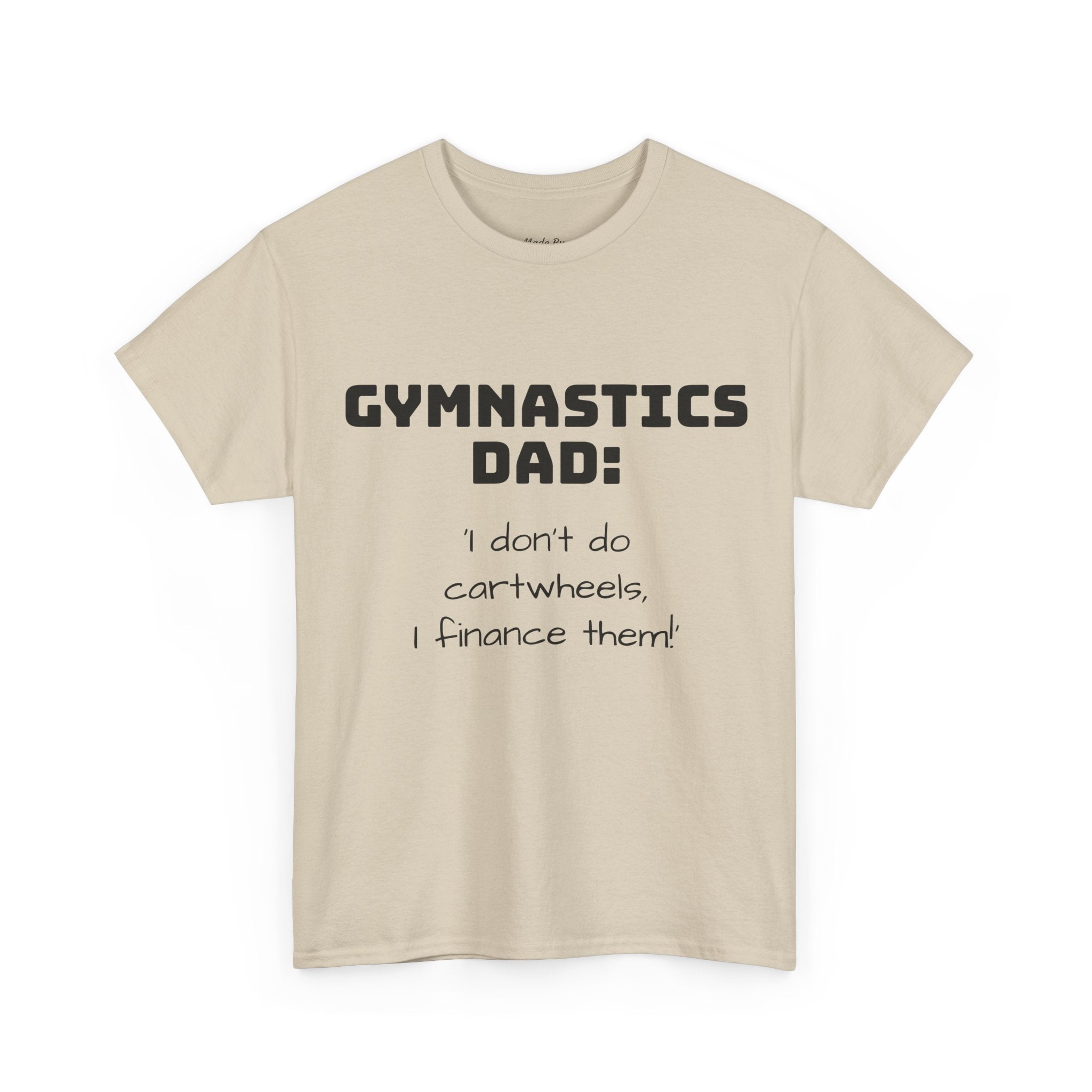 Gymnastics Dad Tee - Funny Gift for Gymnastics Dads (Adults)
