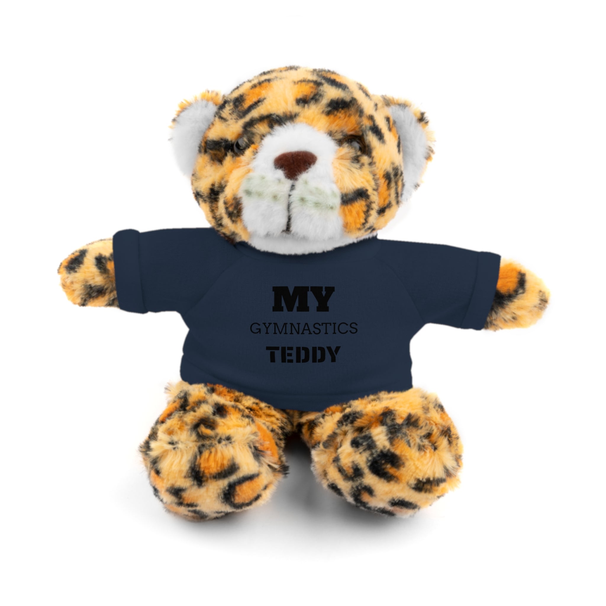 Gymnastics Teddy Bear with Personalized Tee