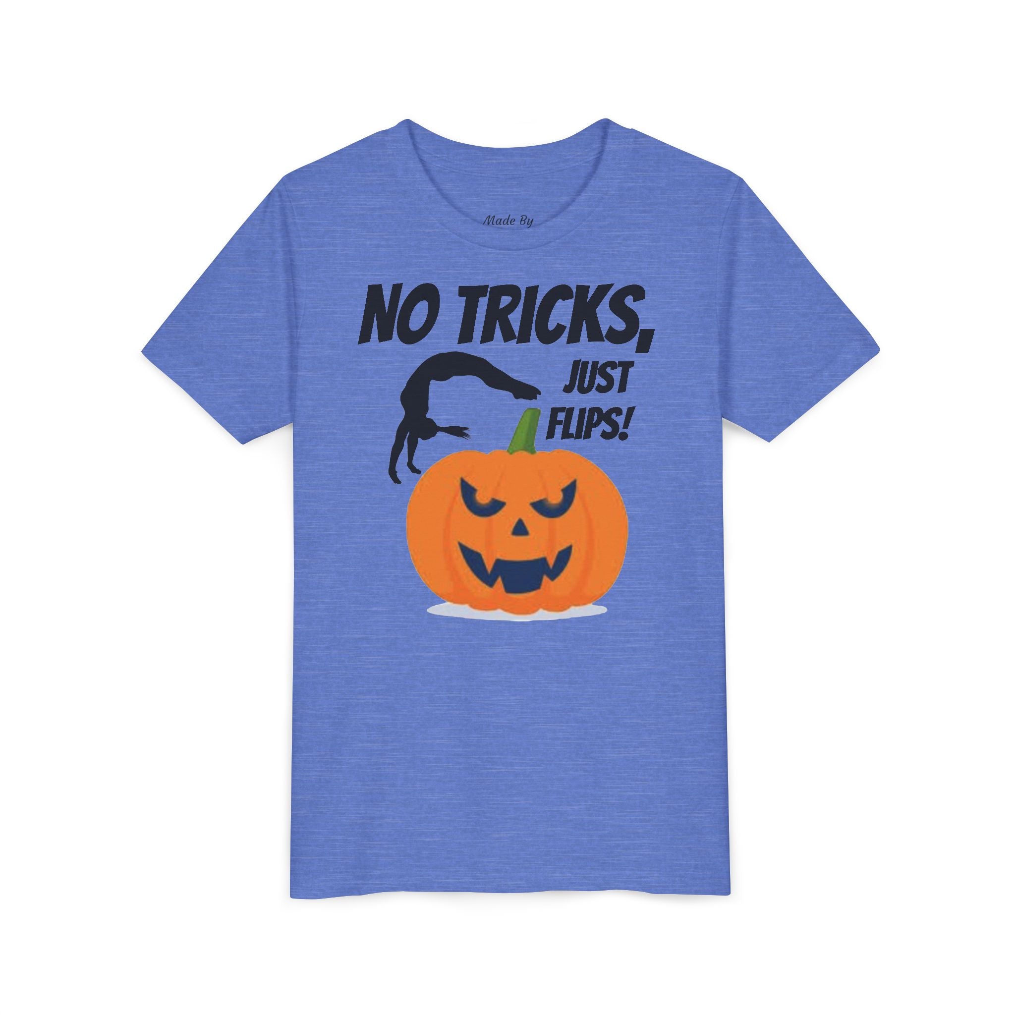 Halloween Kids Tee - No Tricks, Just Flips! (Kids)