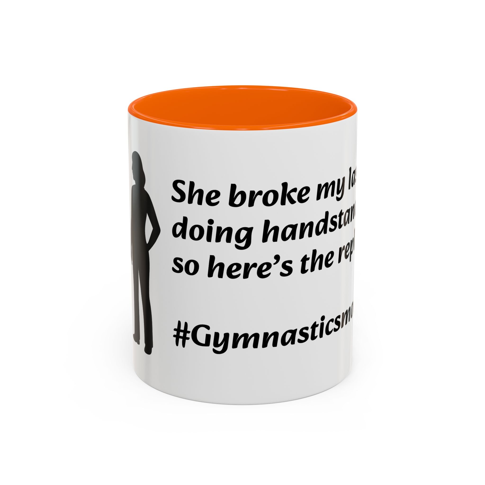 Gymnastics Mom Coffee Mug - Handstand Humor Mug
