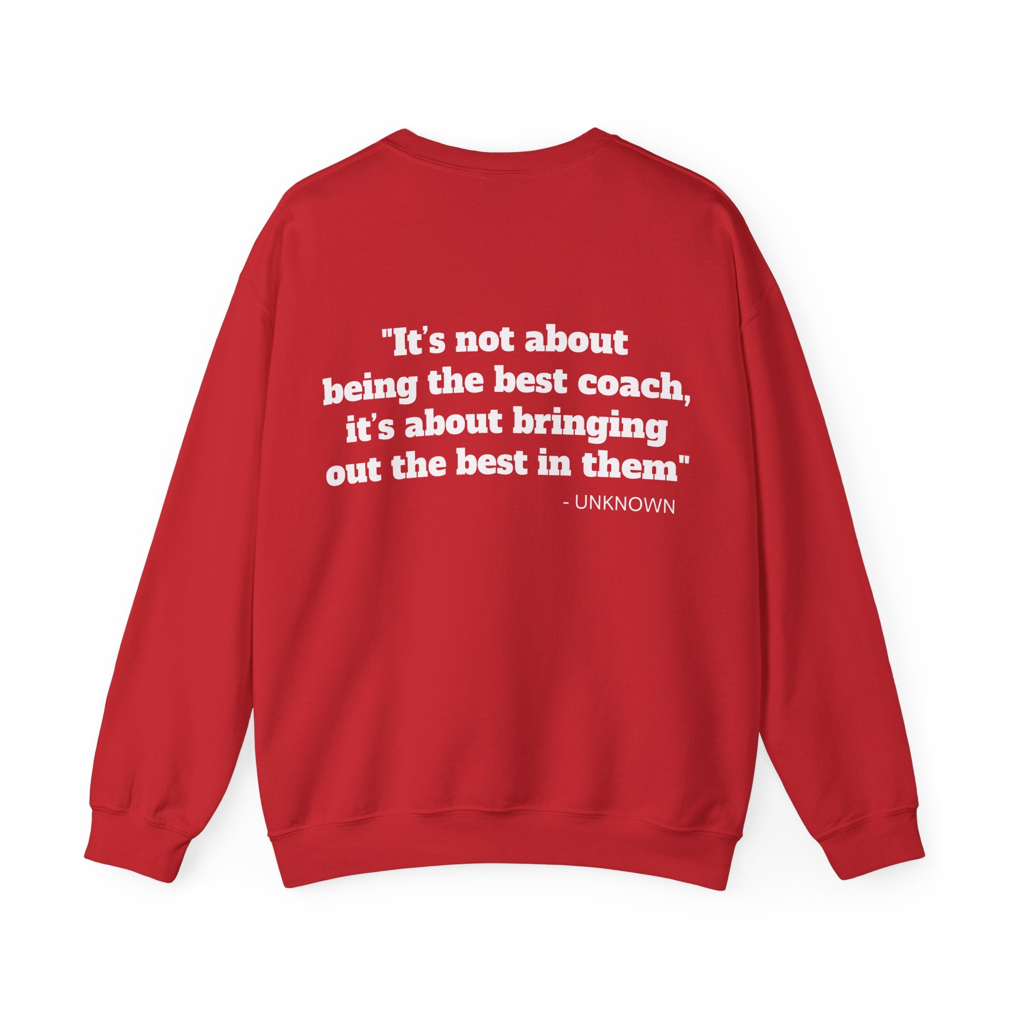 Coaches Inspirational Crewneck Sweatshirt (Adults)