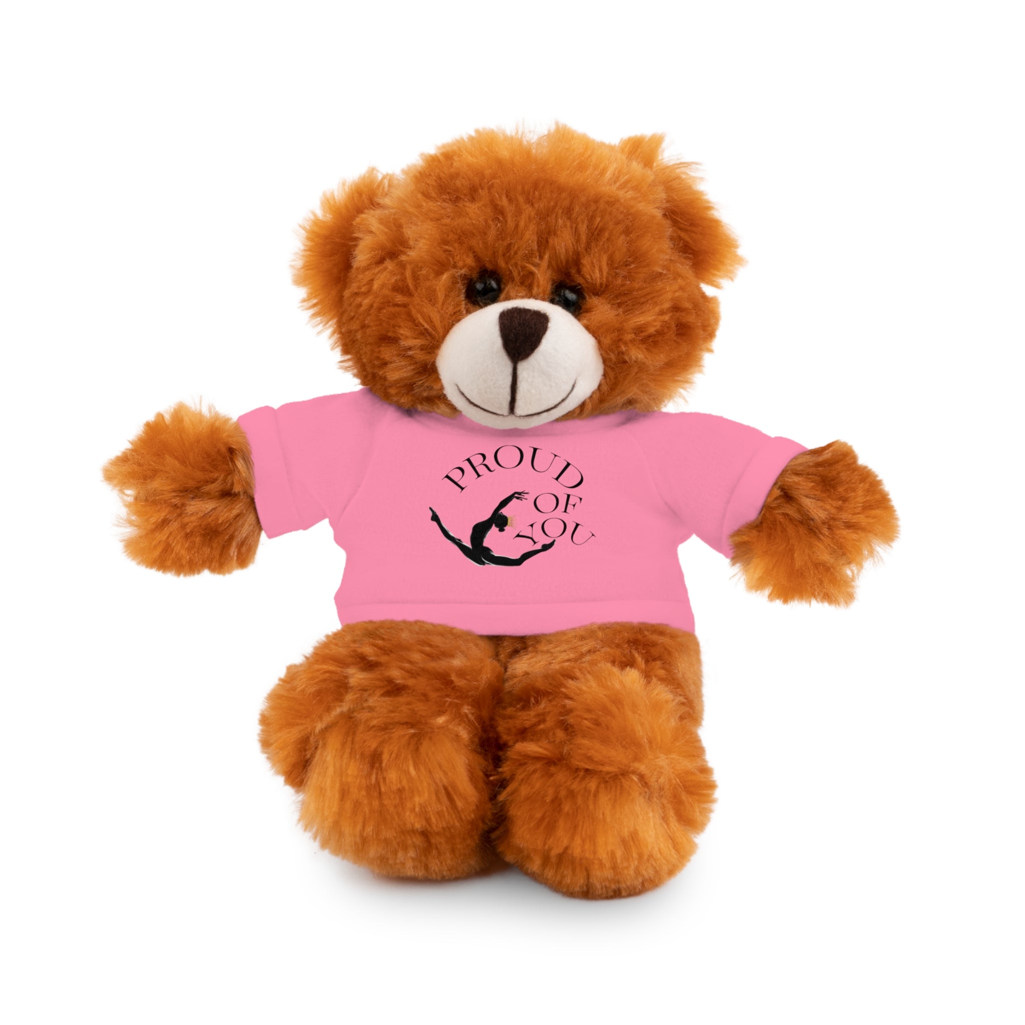 Stuffed Animal with Tee: Proud of You Gift