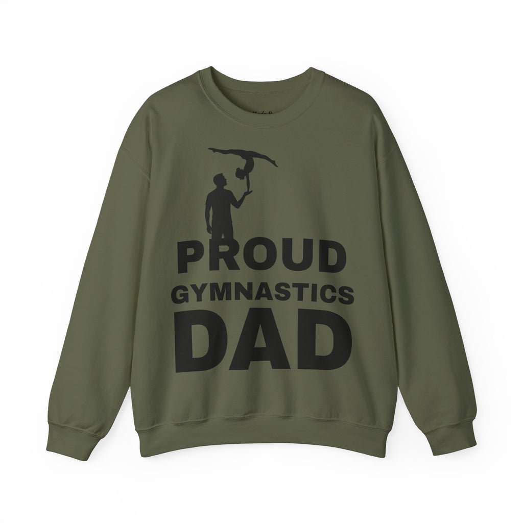 Proud Gymnastics Dad Sweatshirt (Adults)