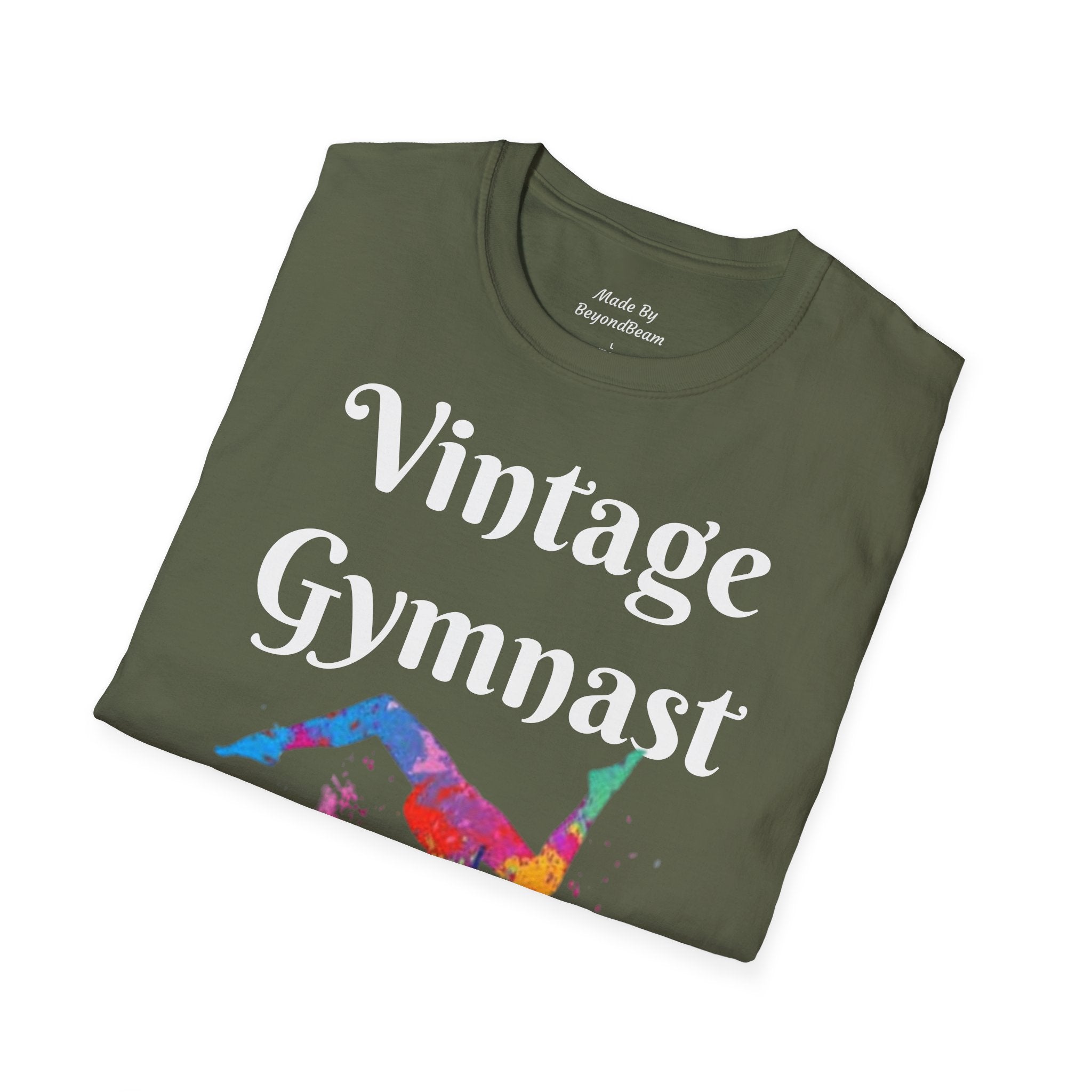 Vintage Gymnast Softstyle T-Shirt (Adults)