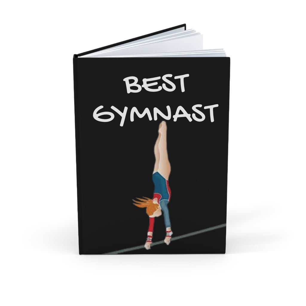 Best Gymnast A5 Hardcover Journal