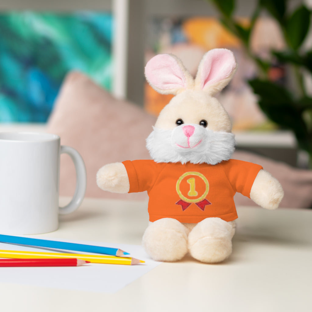 1st Place Gymnastics Stuffed Animal with Gymnastics T-Shirt