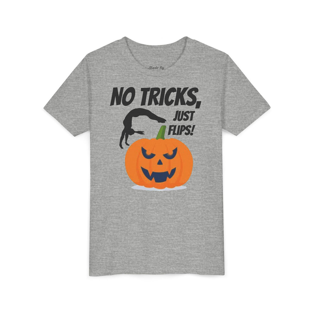 Halloween Kids Tee - No Tricks, Just Flips! (Kids)
