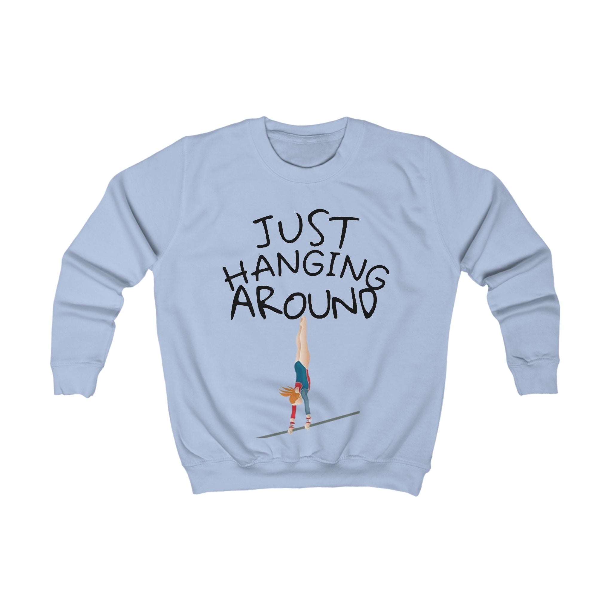 Fun Kids Sweatshirt - Just Hanging Around...Bars (Kids)