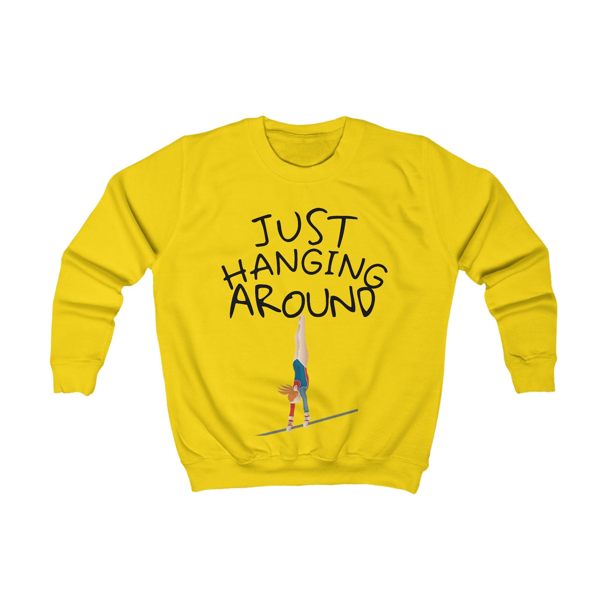 Fun Kids Sweatshirt - Just Hanging Around...Bars (Kids)