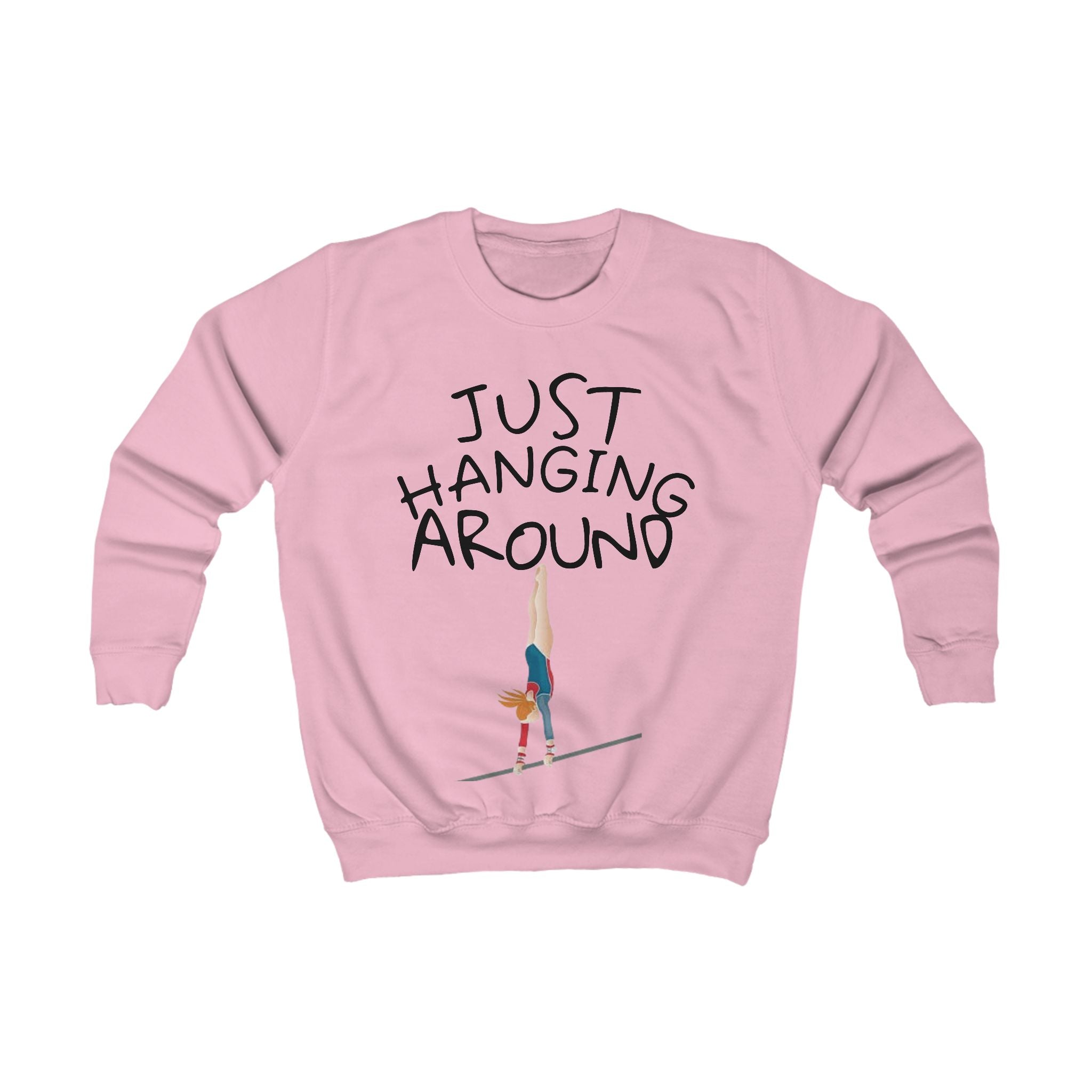 Fun Kids Sweatshirt - Just Hanging Around...Bars (Kids)