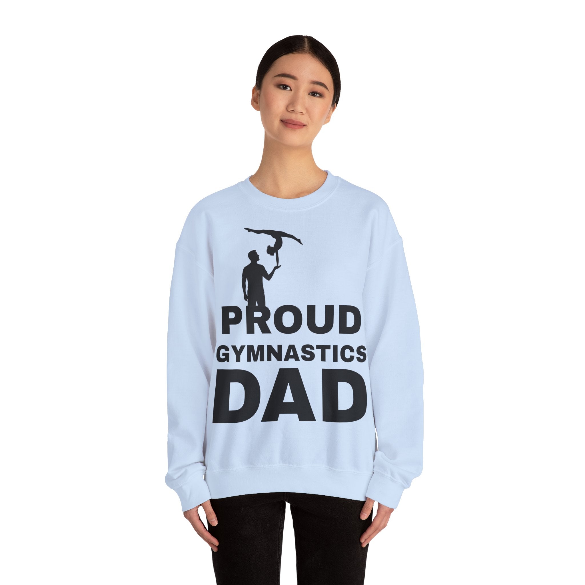 Proud Gymnastics Dad Sweatshirt (Adults)