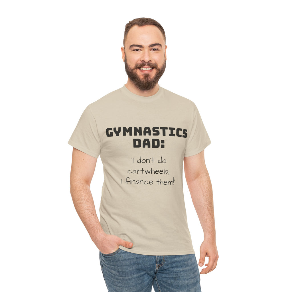 Gymnastics Dad Tee - Funny Gift for Gymnastics Dads (Adults)