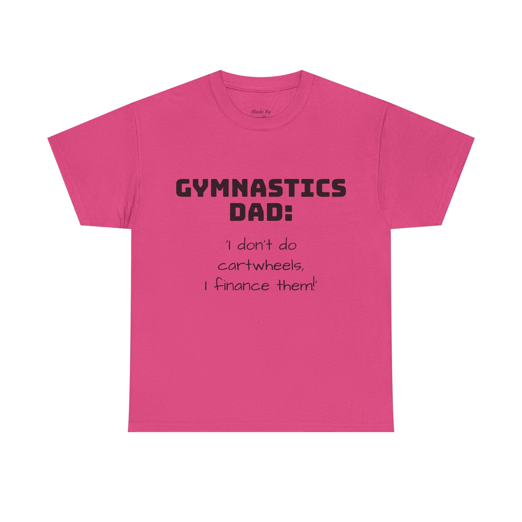 Gymnastics Dad Tee - Funny Gift for Gymnastics Dads (Adults)