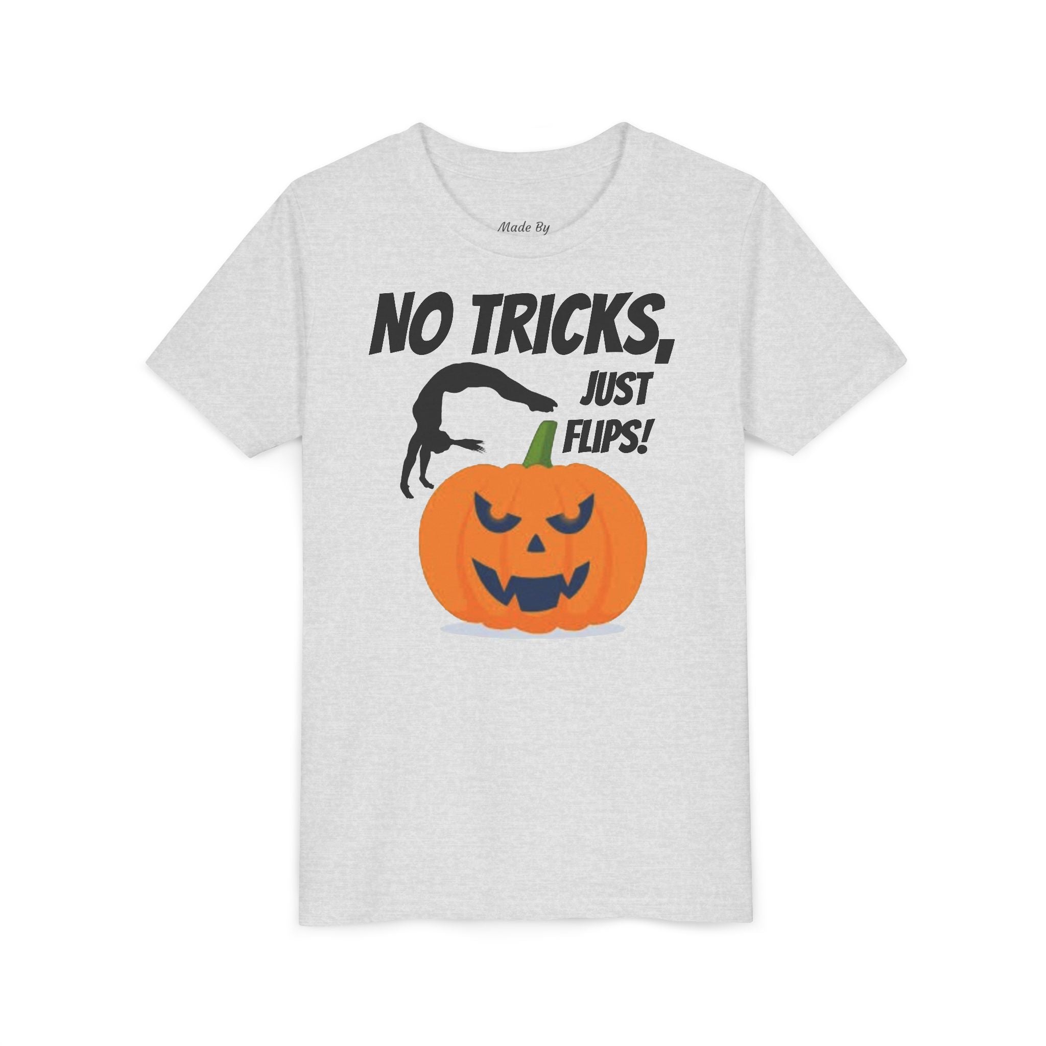 Halloween Kids Tee - No Tricks, Just Flips! (Kids)