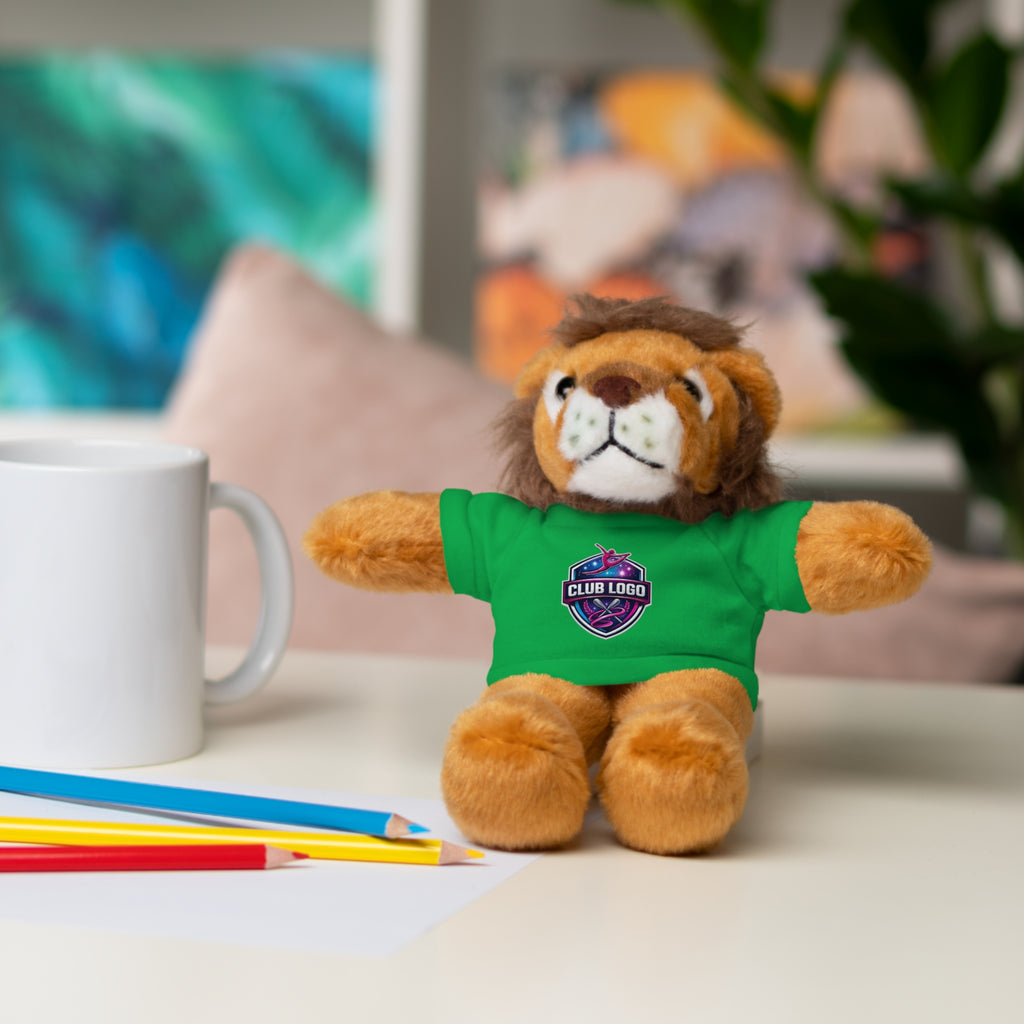 Custom Logo Teddy Bear with Personalized Tee — Plush Gift for Events