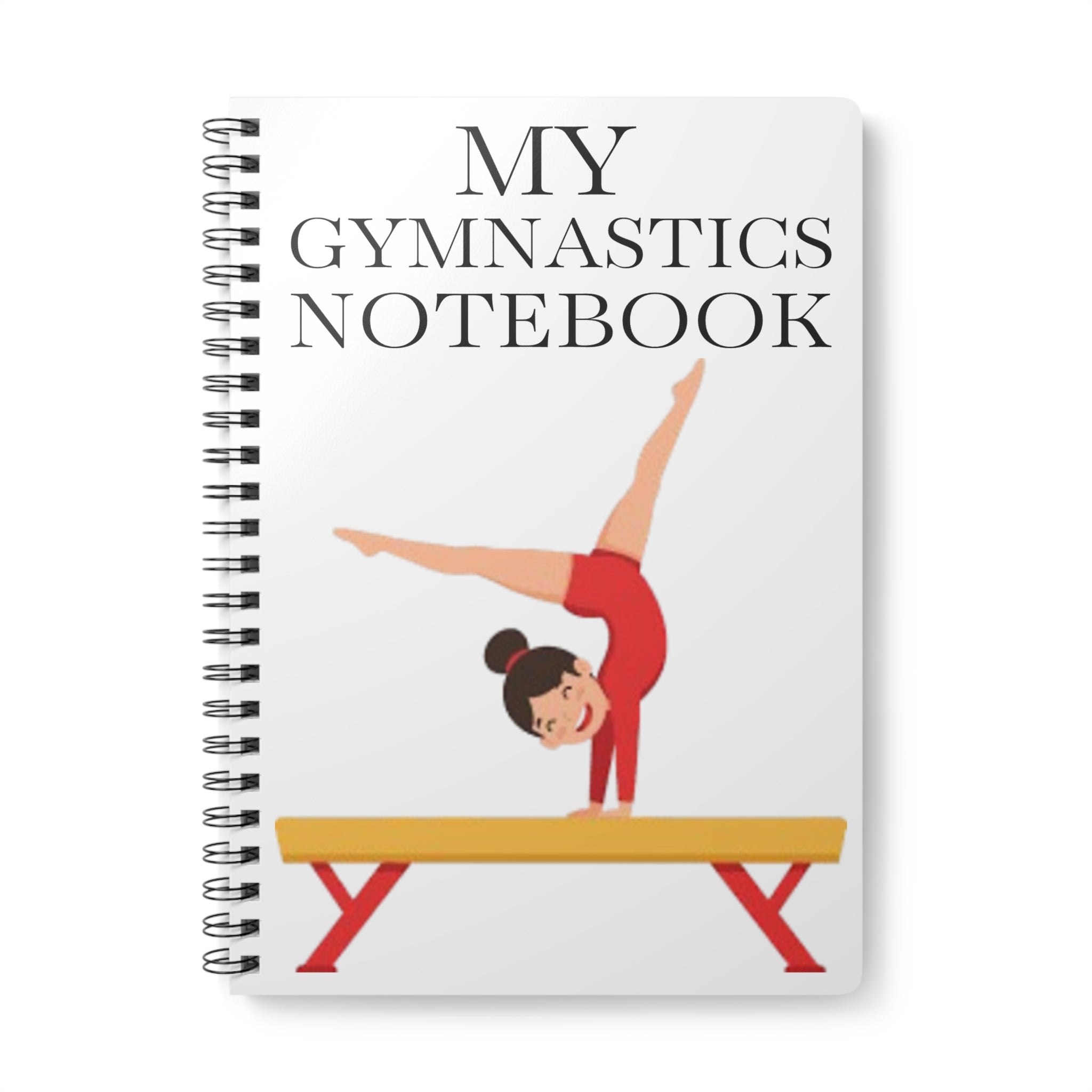 My Gymnastics Notebook Wirobound